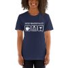 HOCKEY MOM SURVIVAL KIT  Unisex T-Shirt - Image 2