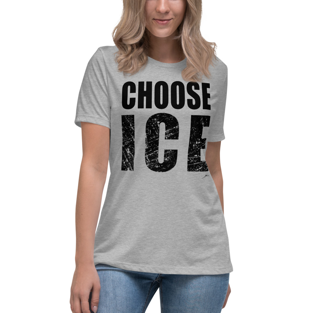 CHOOSE ICE Women's Relaxed T-Shirt - Image 2