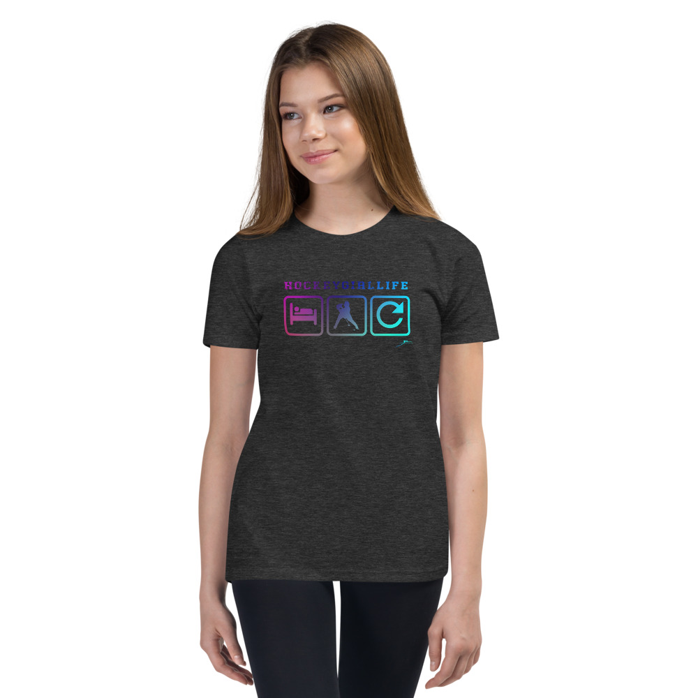 HockeyGirlLife Youth T-Shirt - Image 5