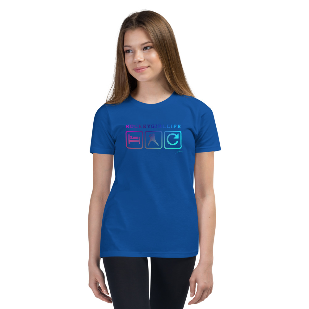 HockeyGirlLife Youth T-Shirt - Image 6