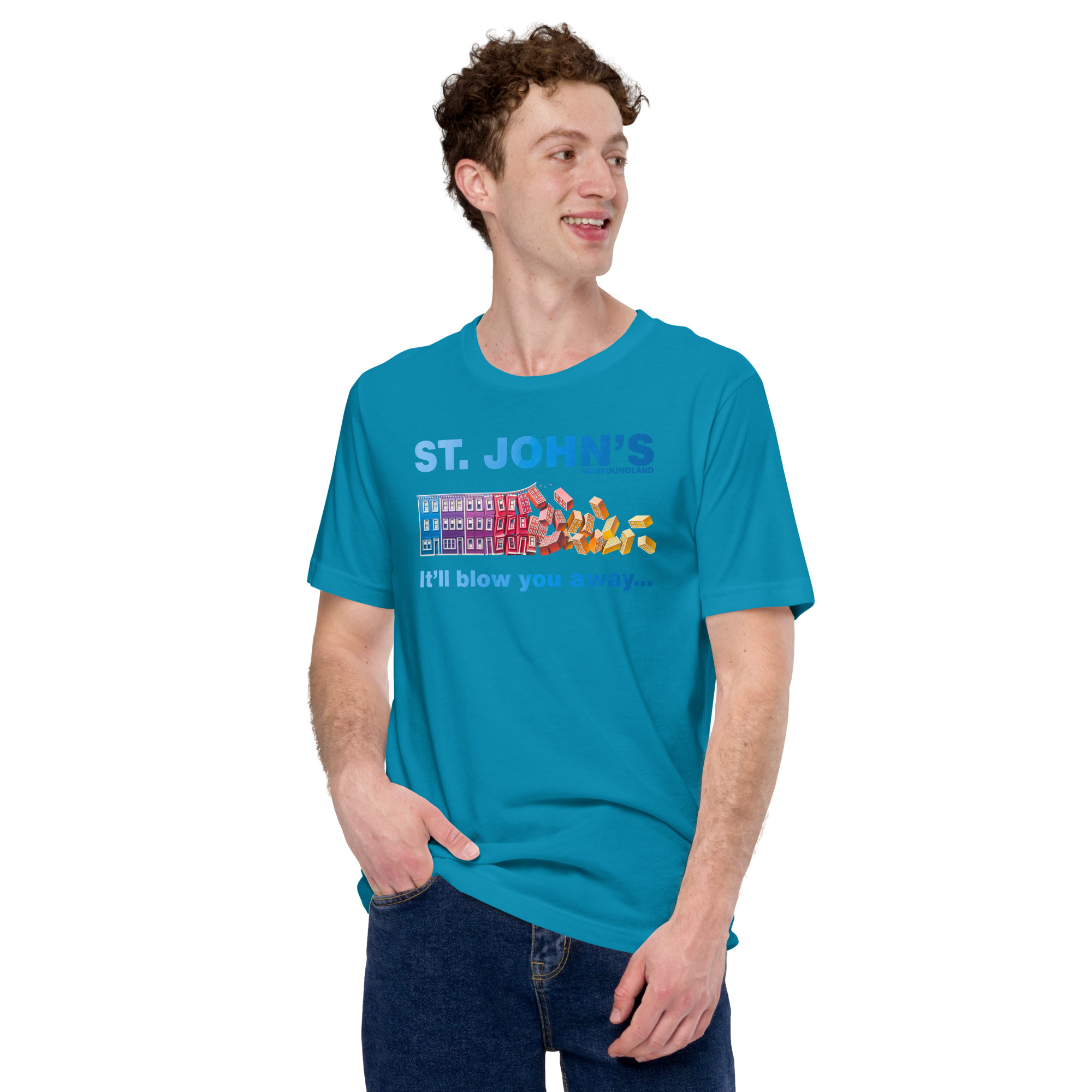 ST. JOHN'S It'll blow you away... Unisex t-shirt - Image 19