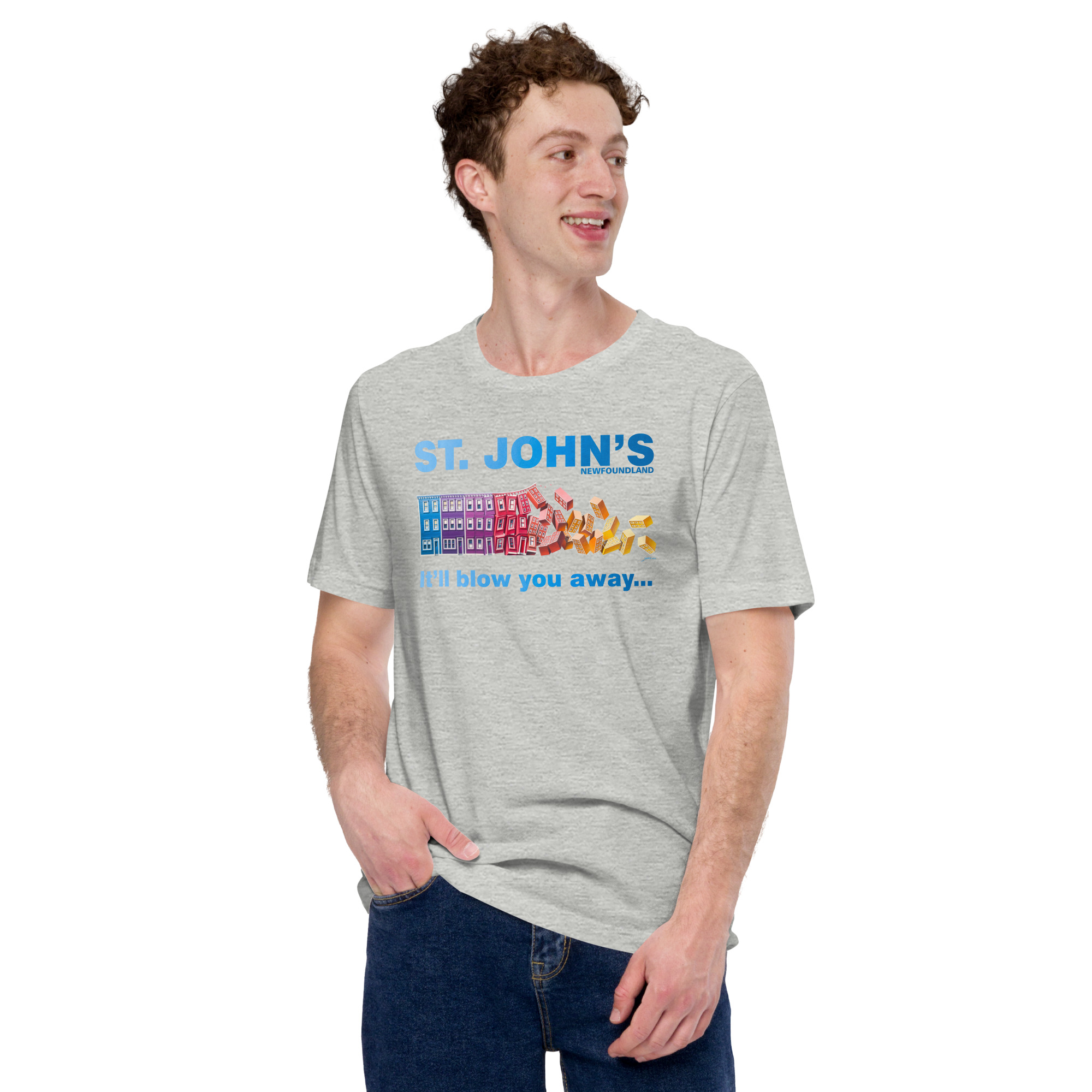 ST. JOHN'S It'll blow you away... Unisex t-shirt - Image 28