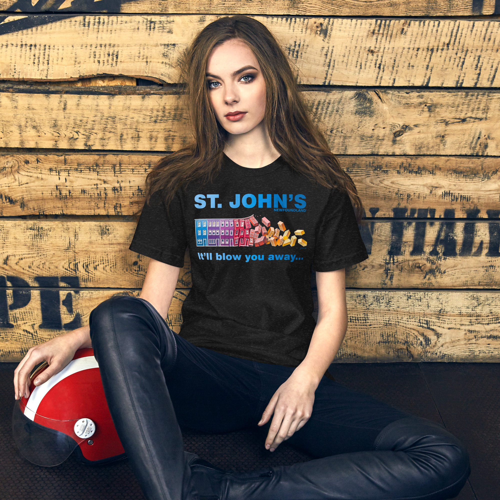 ST. JOHN'S It'll blow you away...Unisex t-shirt - Image 2