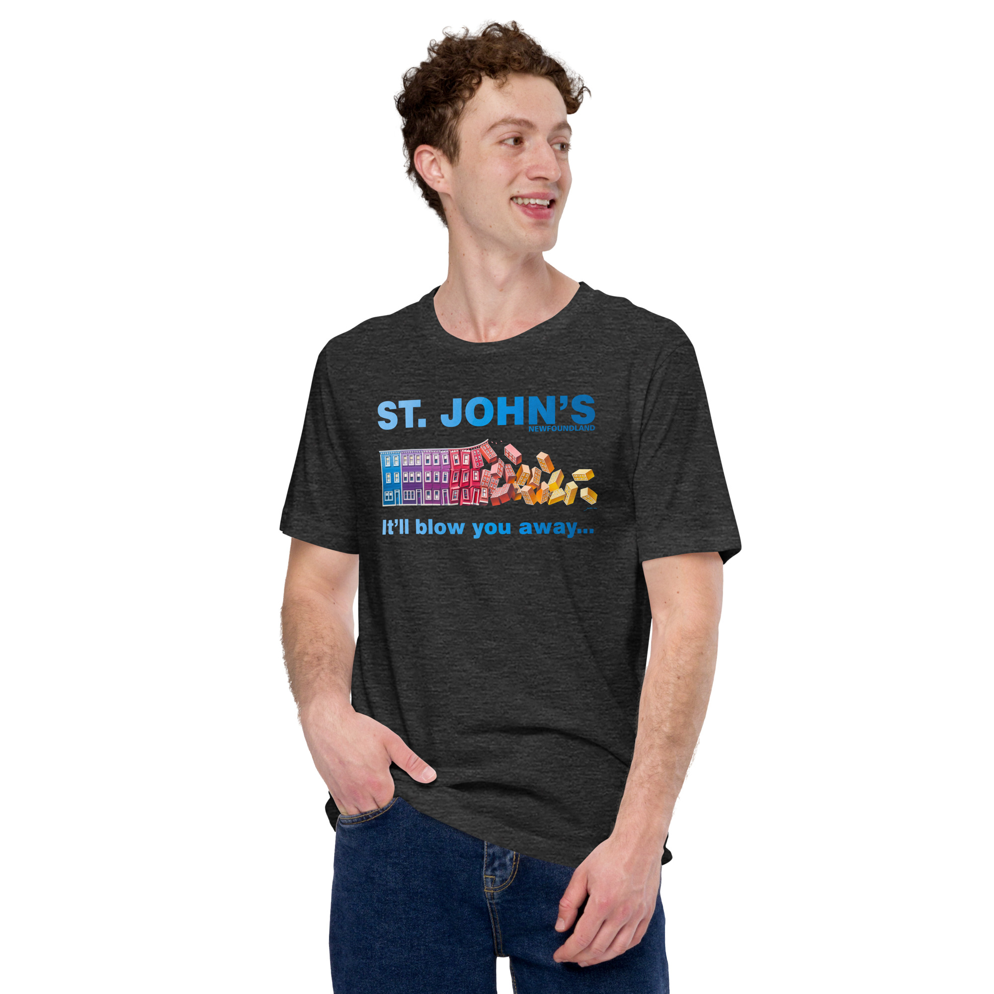 ST. JOHN'S It'll blow you away... Unisex t-shirt - Image 13