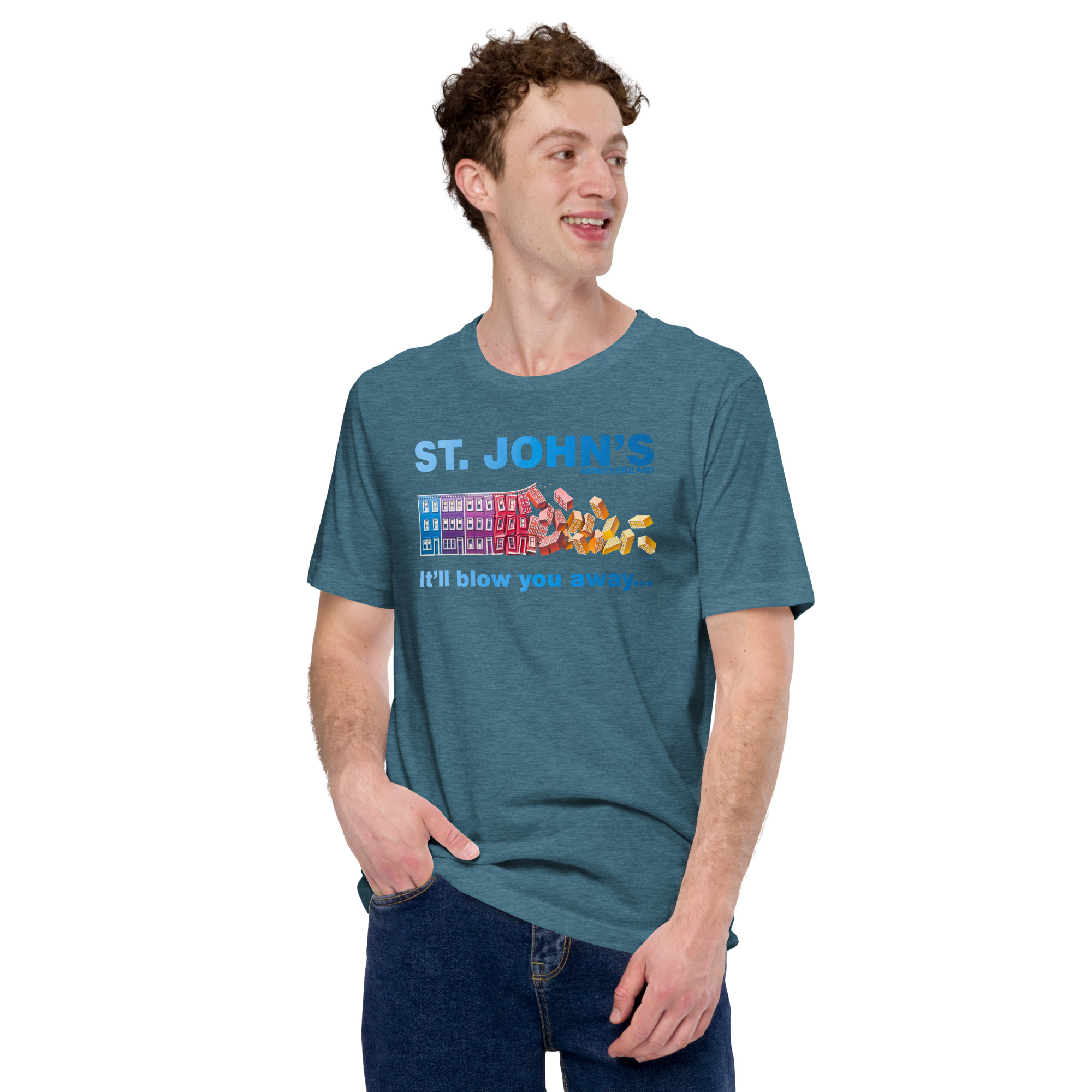 ST. JOHN'S It'll blow you away... Unisex t-shirt - Image 16
