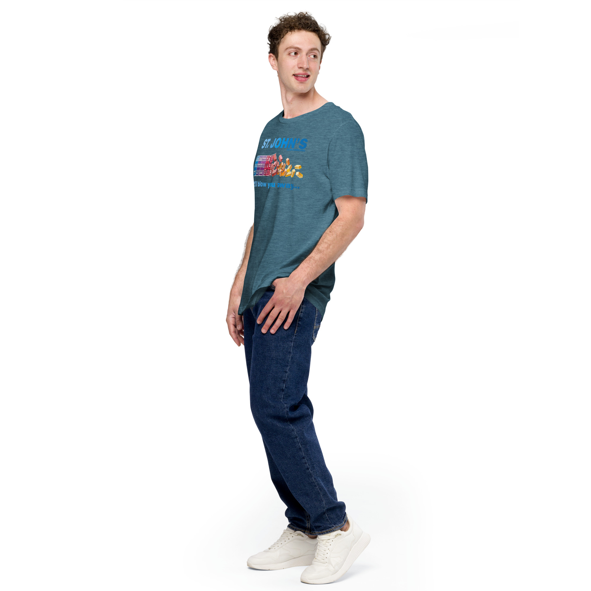 ST. JOHN'S It'll blow you away... Unisex t-shirt - Image 17