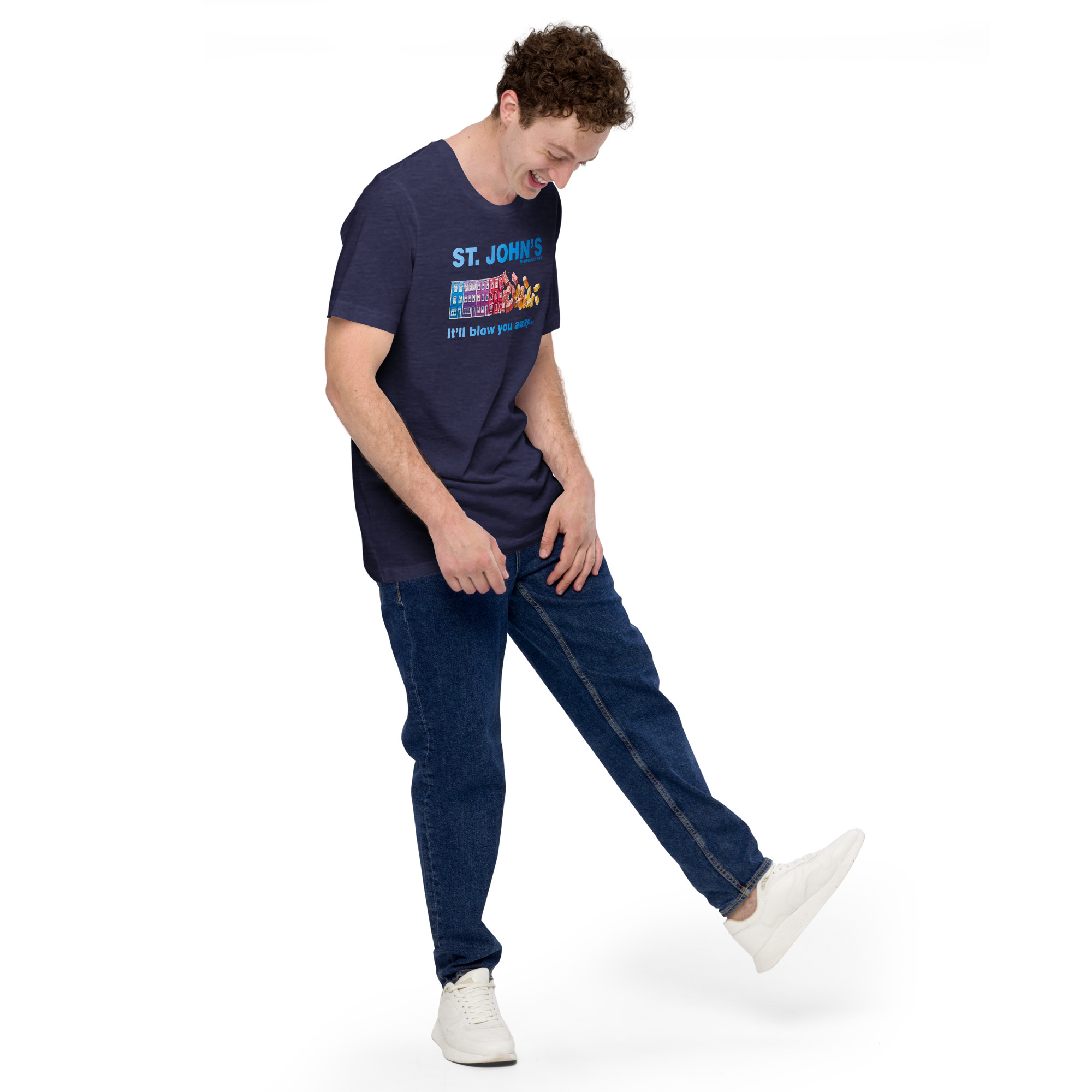 ST. JOHN'S It'll blow you away... Unisex t-shirt - Image 9
