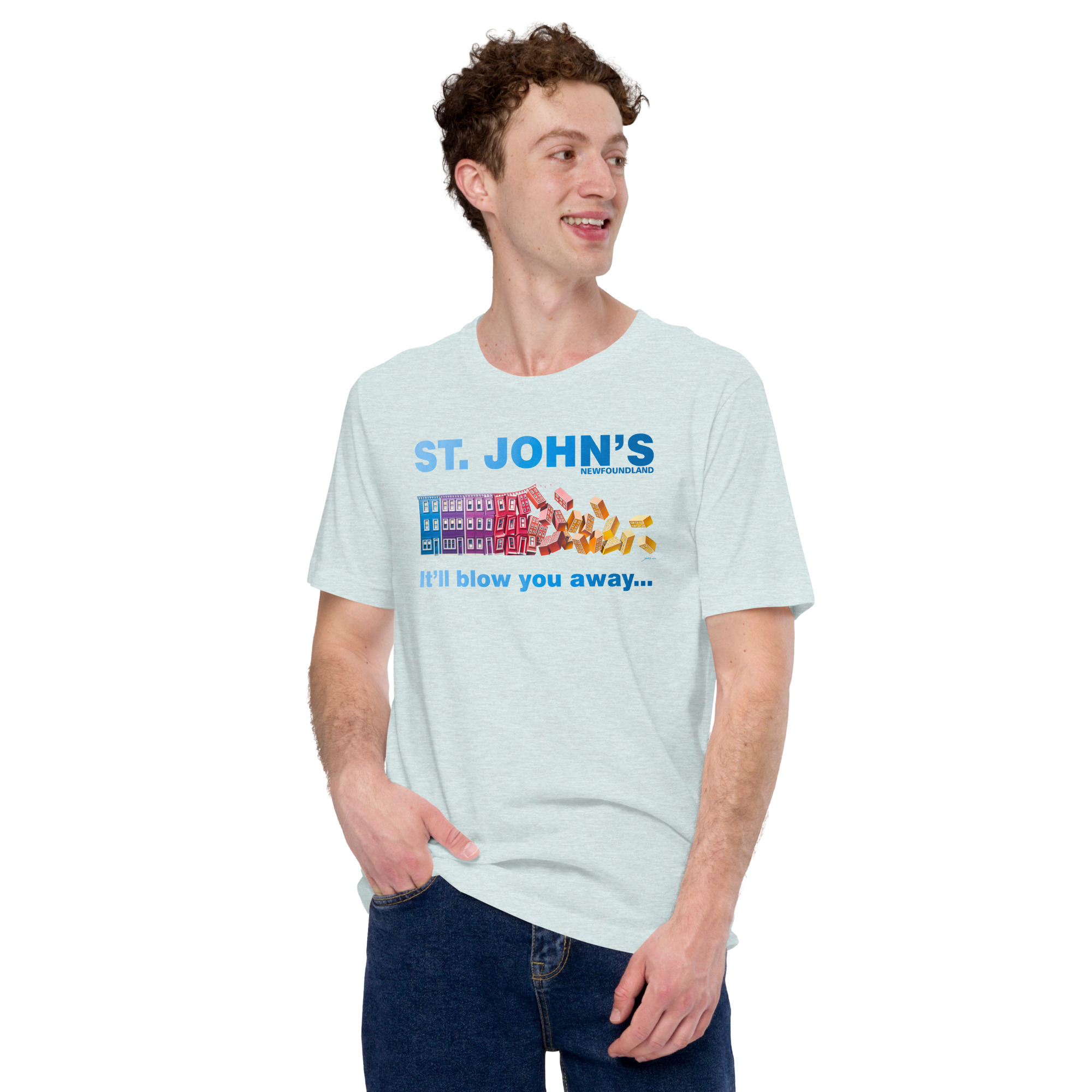 ST. JOHN'S It'll blow you away... Unisex t-shirt - Image 34