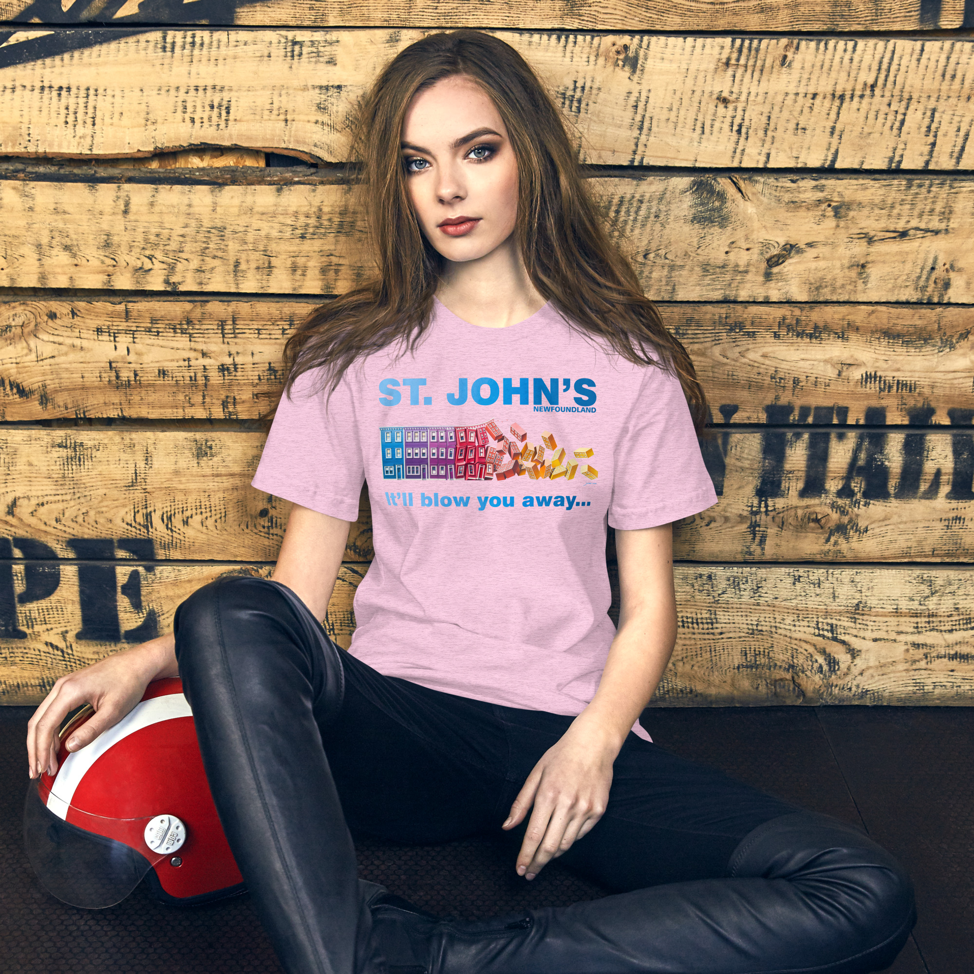 ST. JOHN'S It'll blow you away...Unisex t-shirt - Image 10