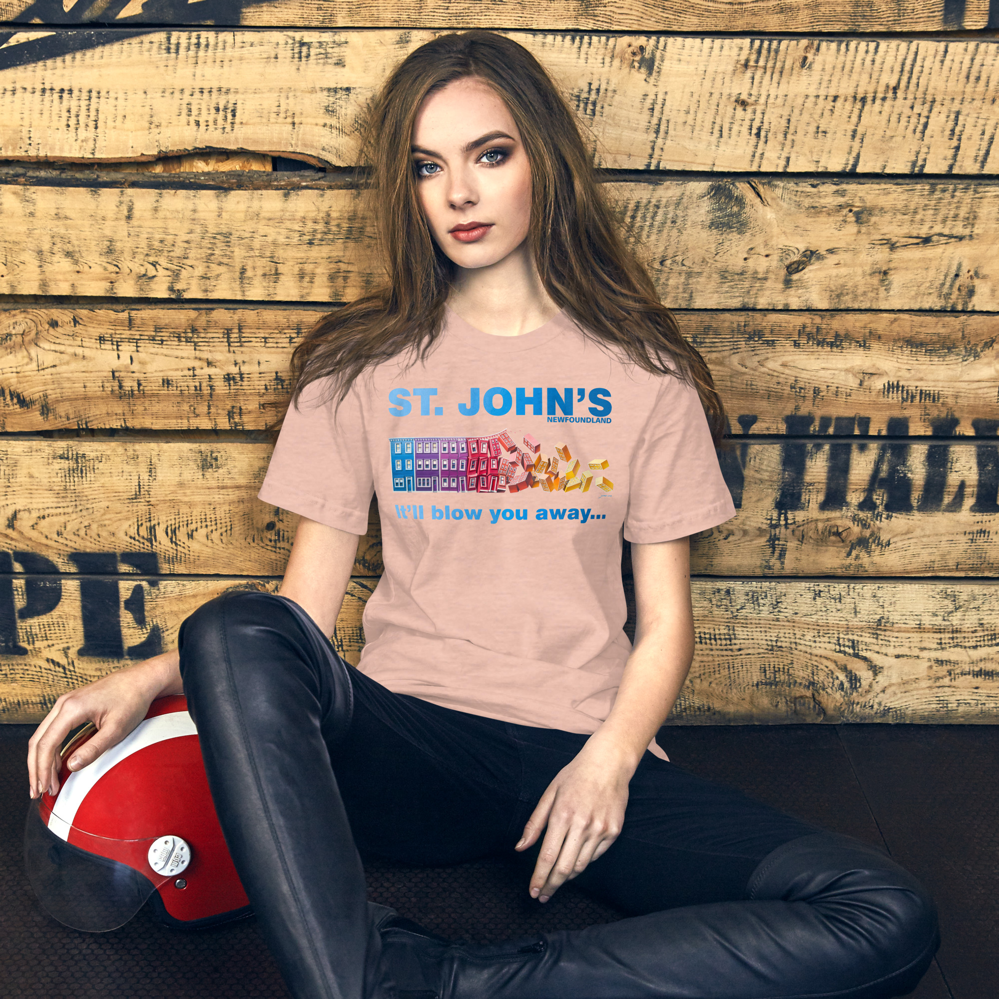 ST. JOHN'S It'll blow you away...Unisex t-shirt - Image 12