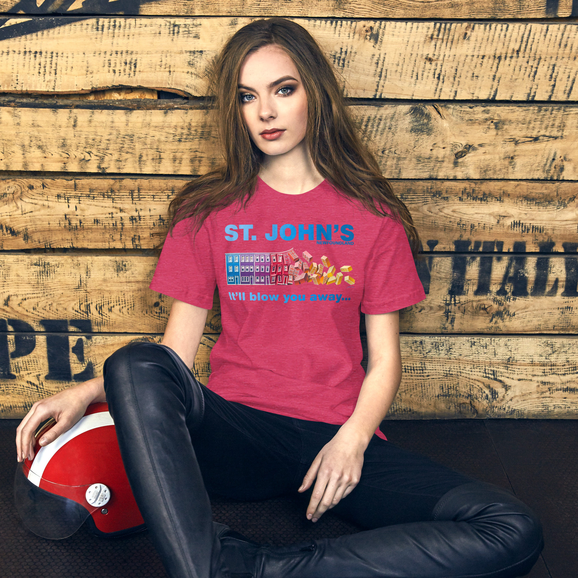 ST. JOHN'S It'll blow you away...Unisex t-shirt - Image 5