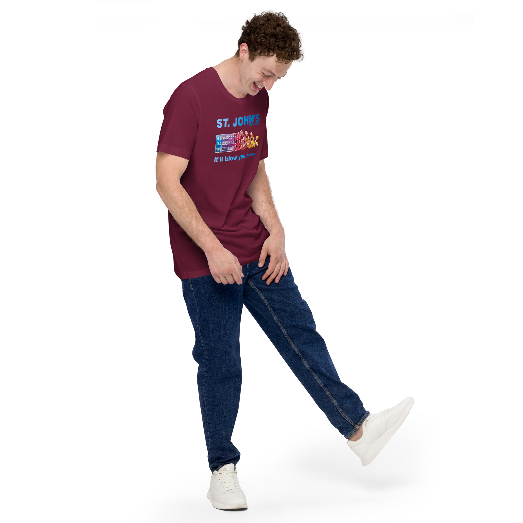 ST. JOHN'S It'll blow you away... Unisex t-shirt - Image 12