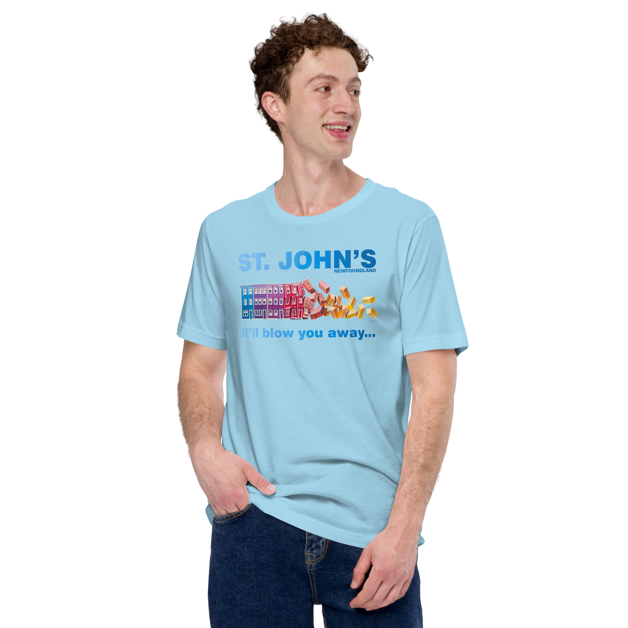 ST. JOHN'S It'll blow you away... Unisex t-shirt - Image 31