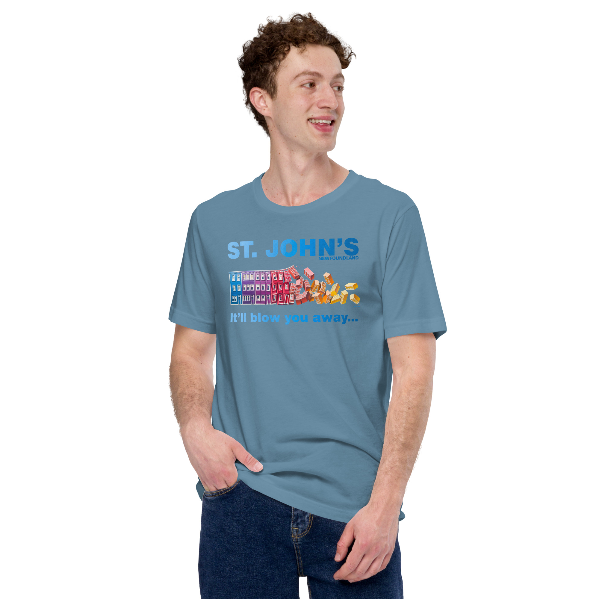 ST. JOHN'S It'll blow you away... Unisex t-shirt - Image 25