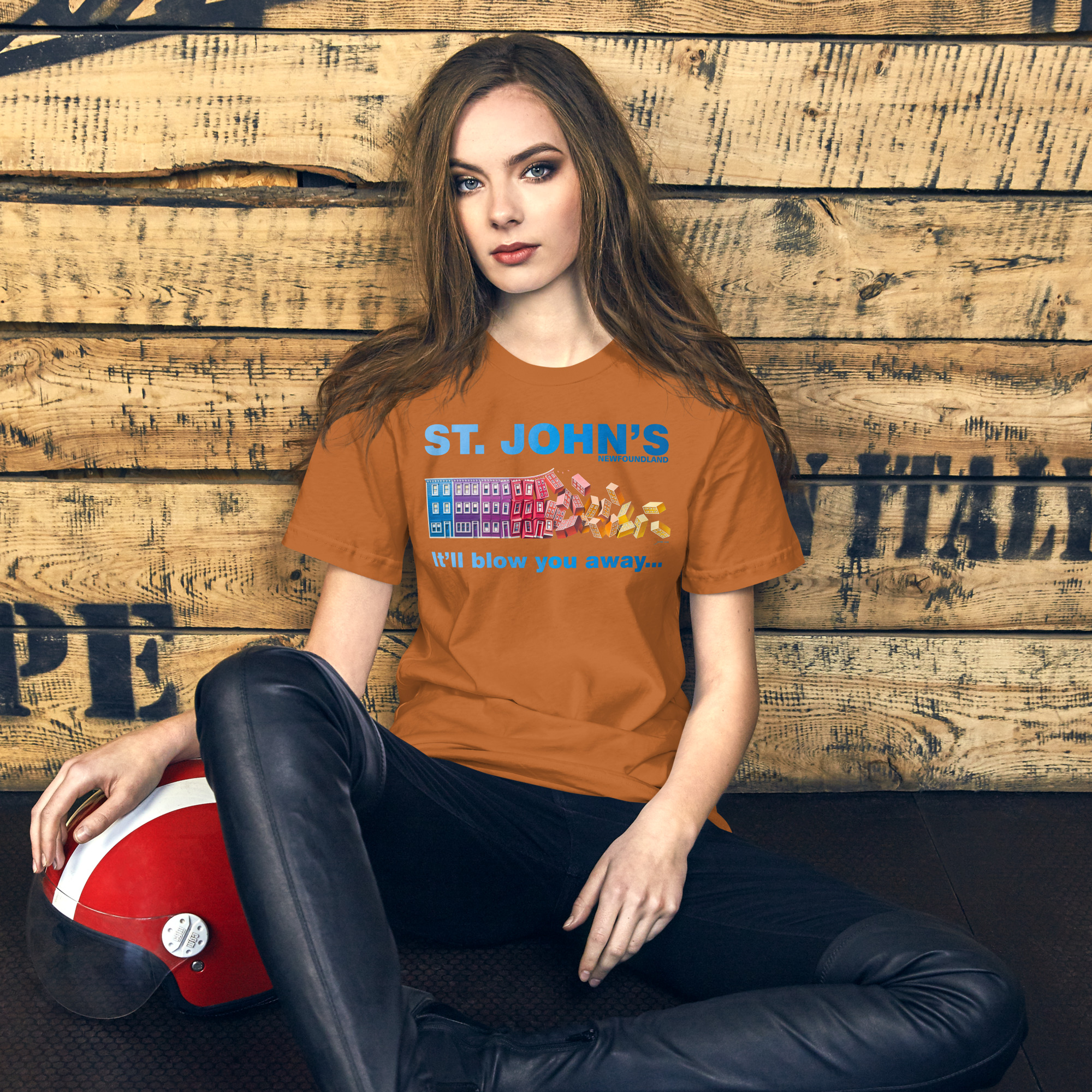 ST. JOHN'S It'll blow you away...Unisex t-shirt - Image 8
