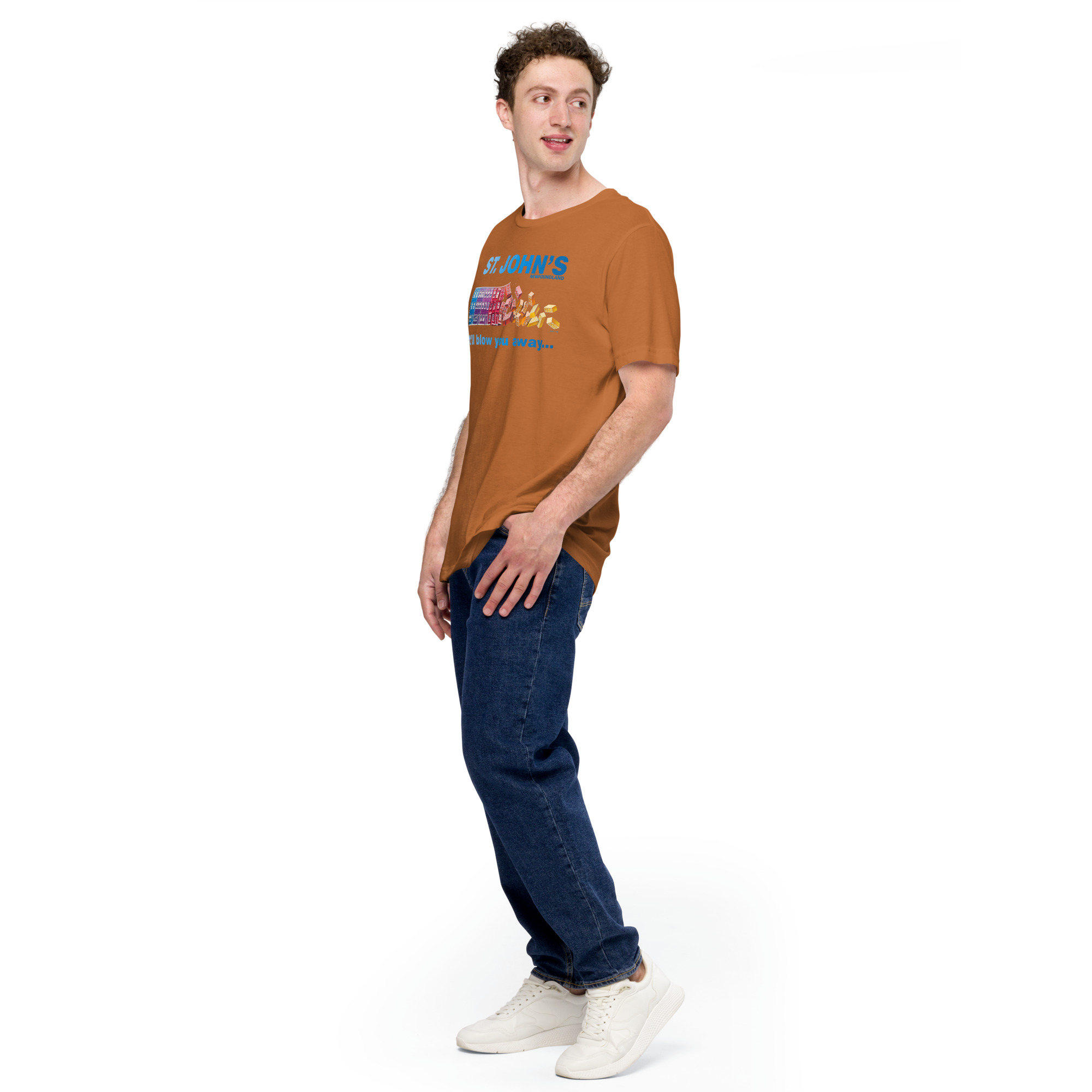 ST. JOHN'S It'll blow you away... Unisex t-shirt - Image 23