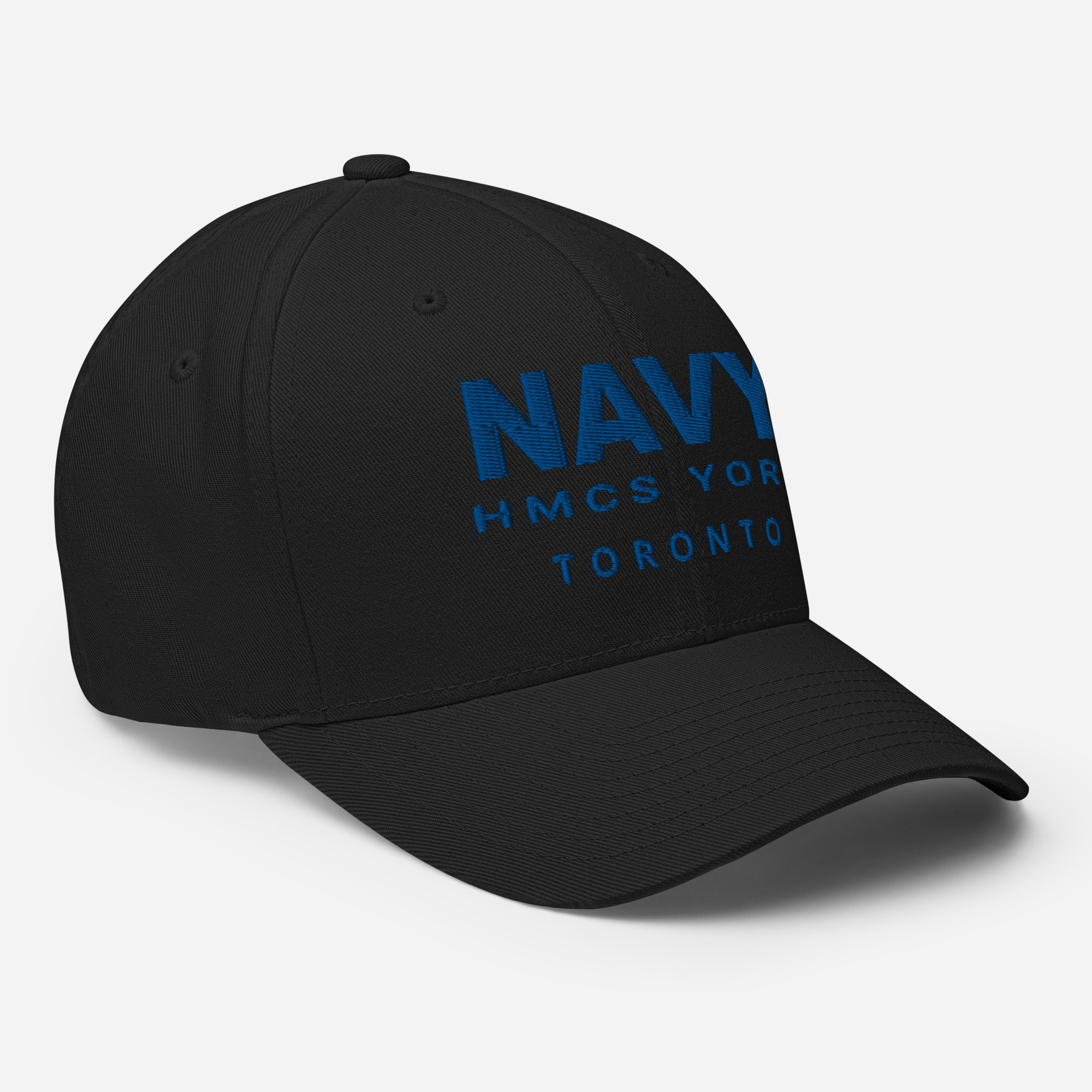 NAVY HMCS YORK Structured Twill Cap (Blue Thread) - Image 13
