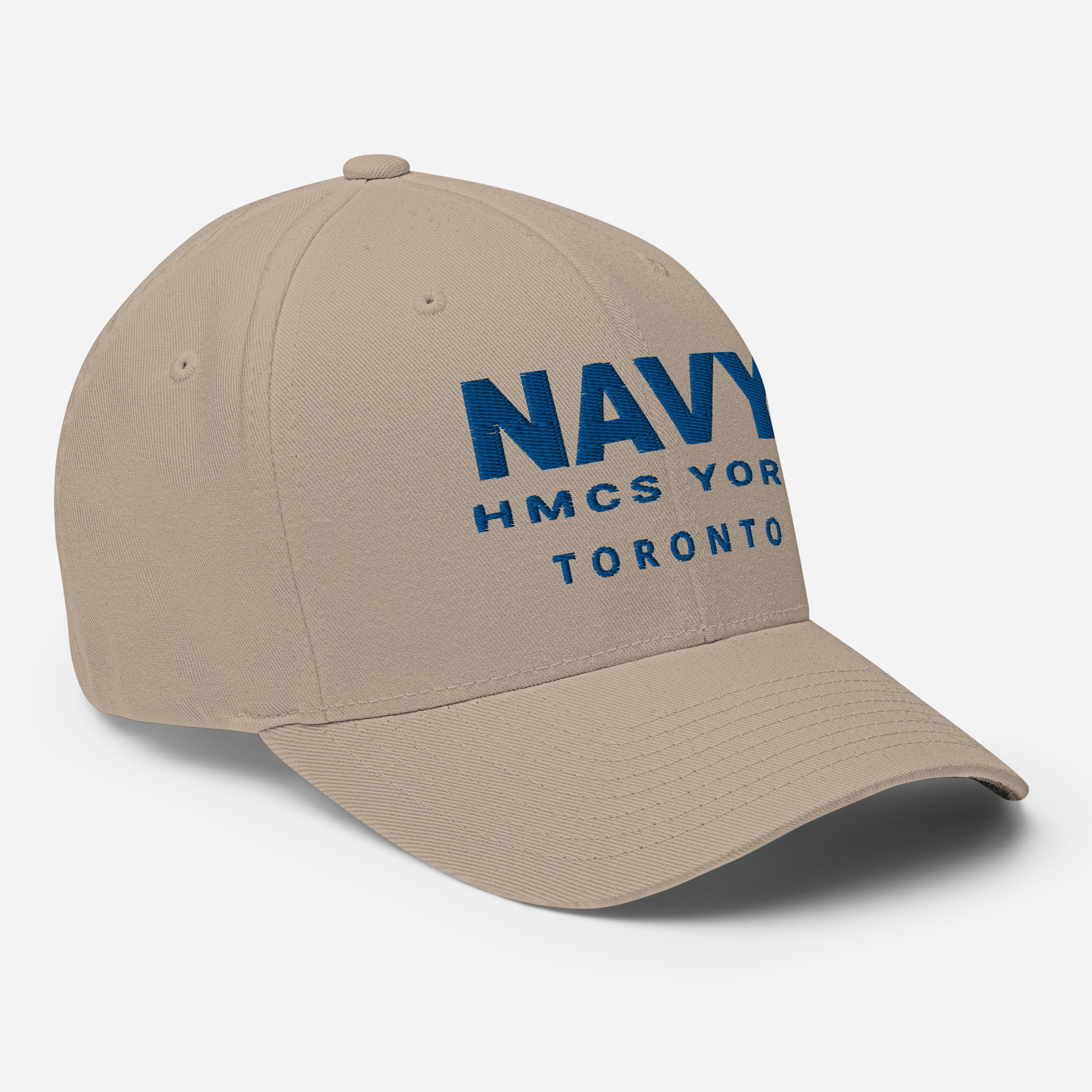 NAVY HMCS YORK Structured Twill Cap (Blue Thread) - Image 32