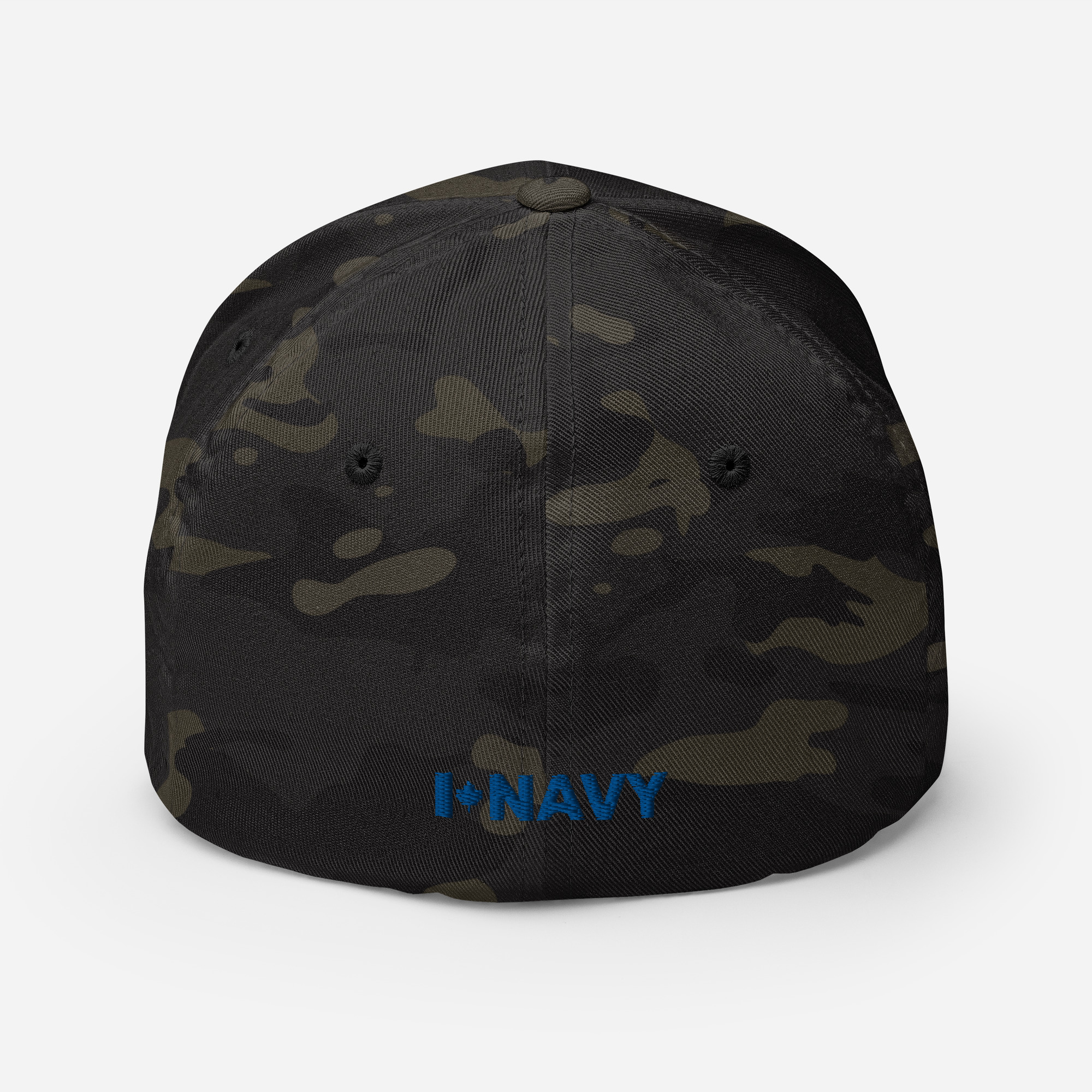 NAVY HMCS YORK Structured Twill Cap (Blue Thread) - Image 3