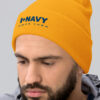CDN NAVY HMCS YORK Cuffed Beanie (Blue Thread)