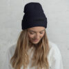 CDN NAVY HMCS YORK Cuffed Beanie (Black Thread) - Image 2