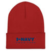 CDN NAVY HMCS YORK Cuffed Beanie (Blue Thread) - Image 4