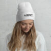 CDN NAVY HMCS YORK Cuffed Beanie (Black Thread) - Image 8