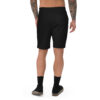 Embroidered NAVY HMCS YORK Men's fleece shorts (White Thread) - Image 3
