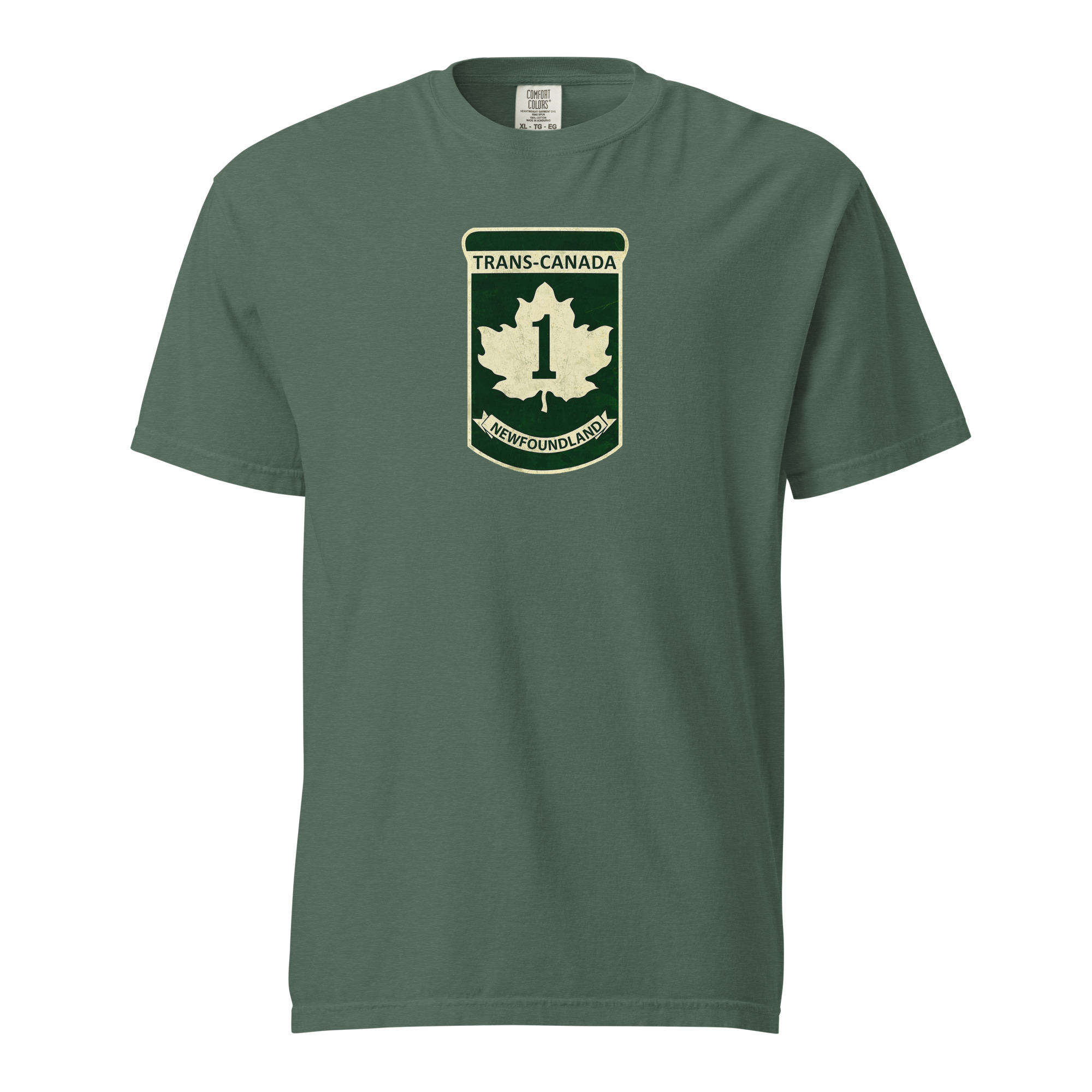 Unisex garment-dyed heavyweight t-shirt