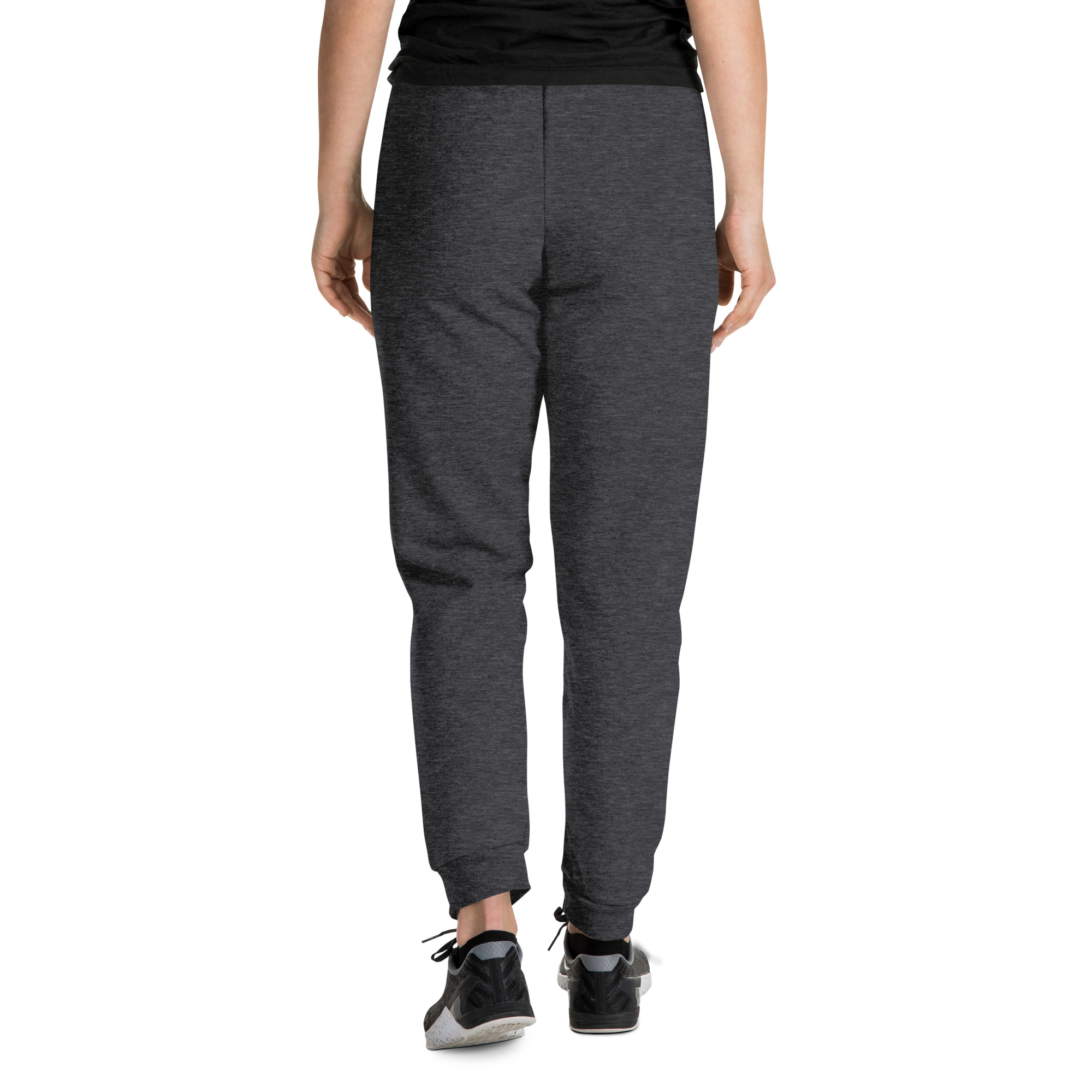 Embroidered HMCS YORK NAVY Unisex Joggers (Black Thread) - Image 5