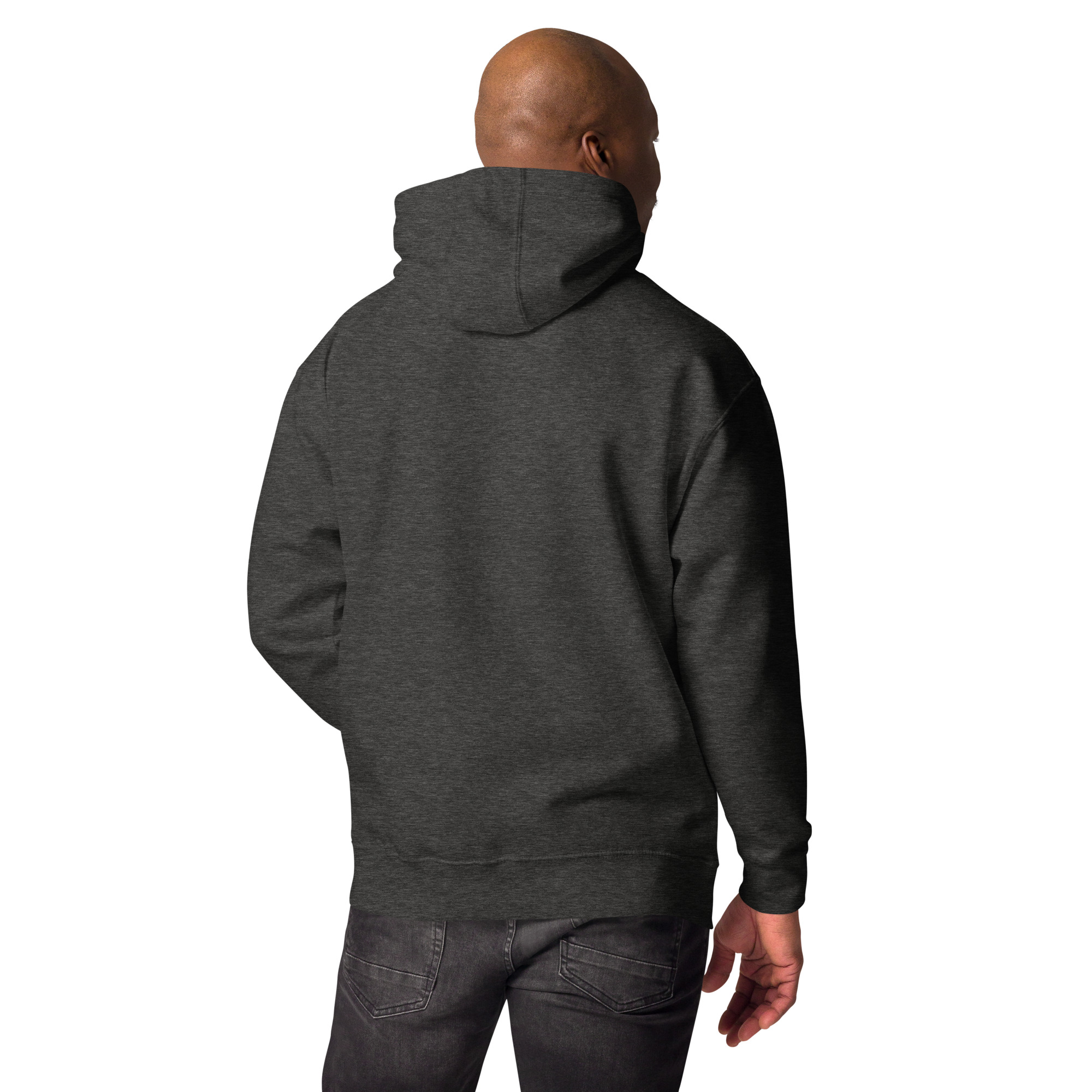 NAVY HMCS YORK Unisex Hoodie (Blue Font) - Image 8