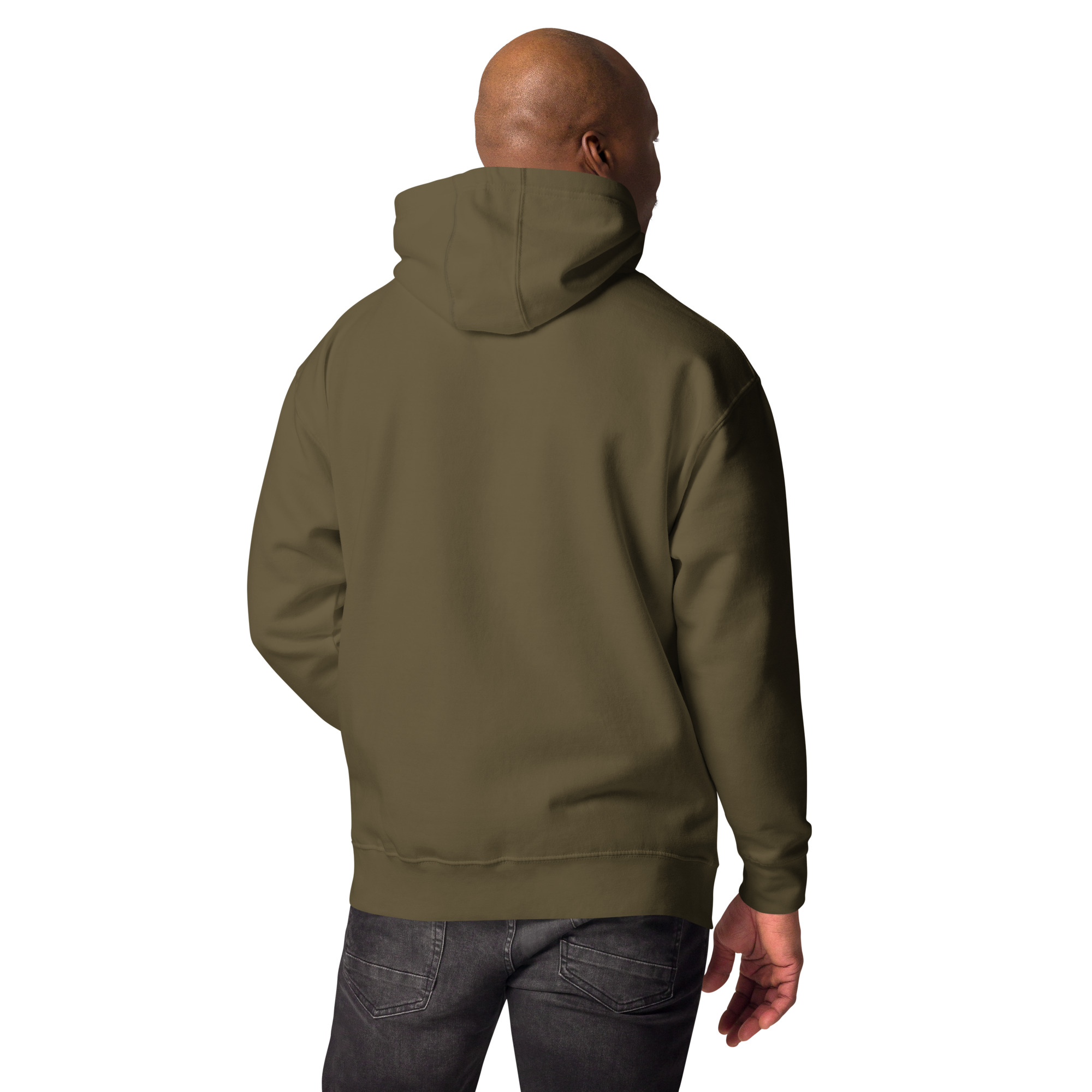 NAVY HMCS YORK Unisex Hoodie (Black Font) - Image 6
