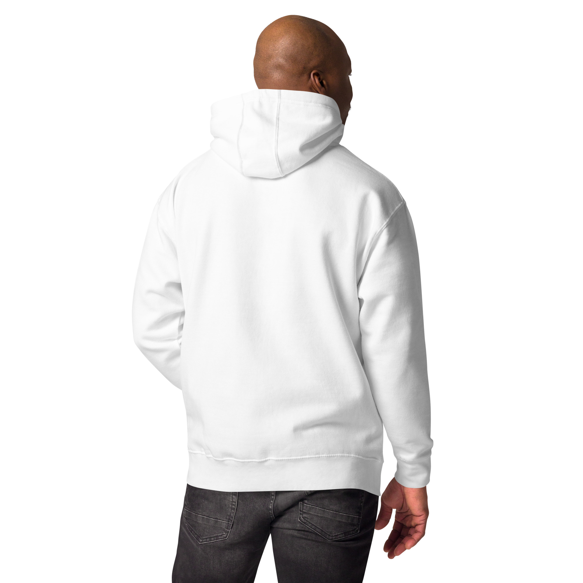 NAVY HMCS YORK Unisex Hoodie (Blue Font) - Image 2