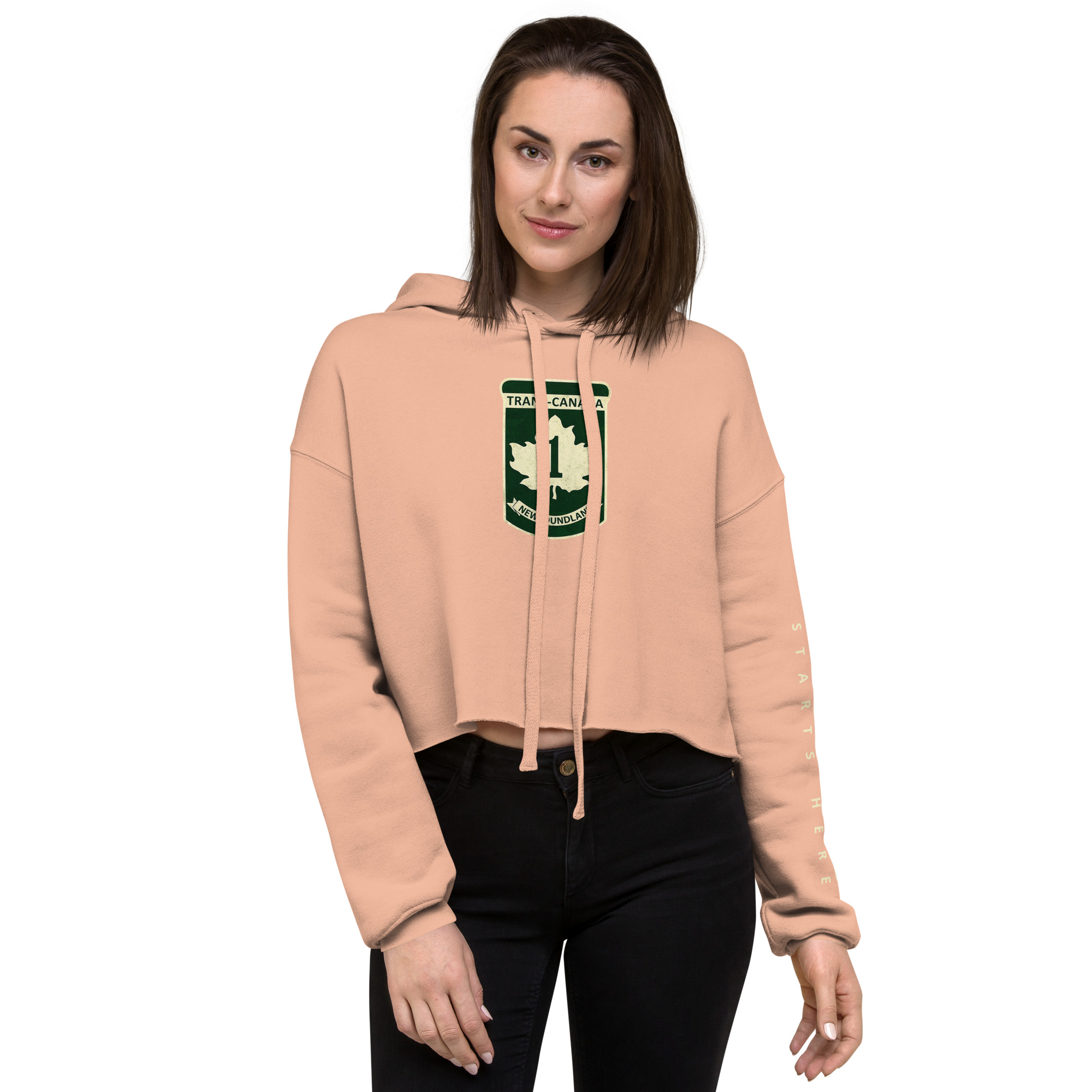 TCH MILE ONE NEWFOUNDLAND Crop Hoodie - Image 18