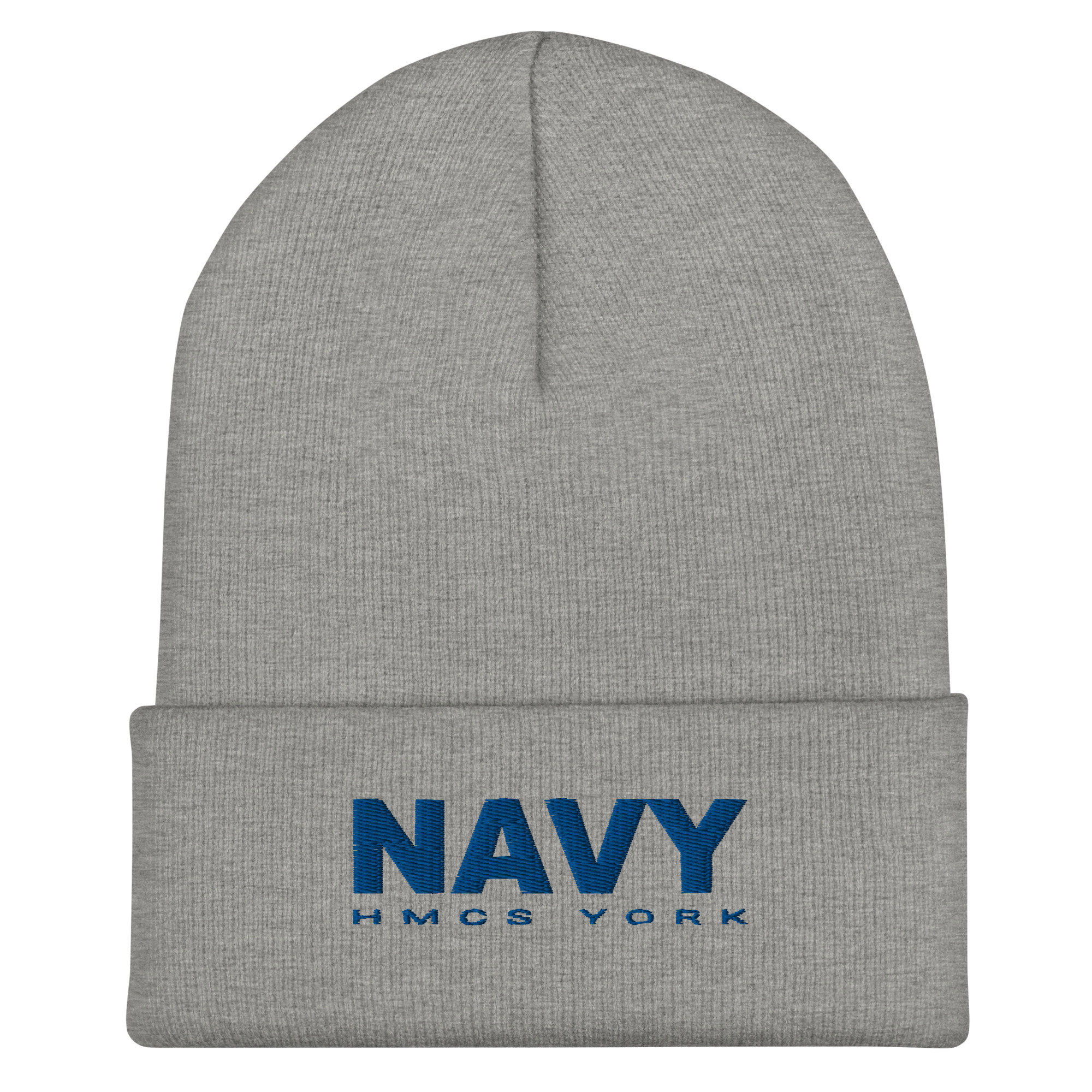NAVY HMCS YORK Cuffed Beanie (Blue Thread) - Image 4