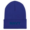 NAVY HMCS YORK Cuffed Beanie (Blue Thread) - Image 6