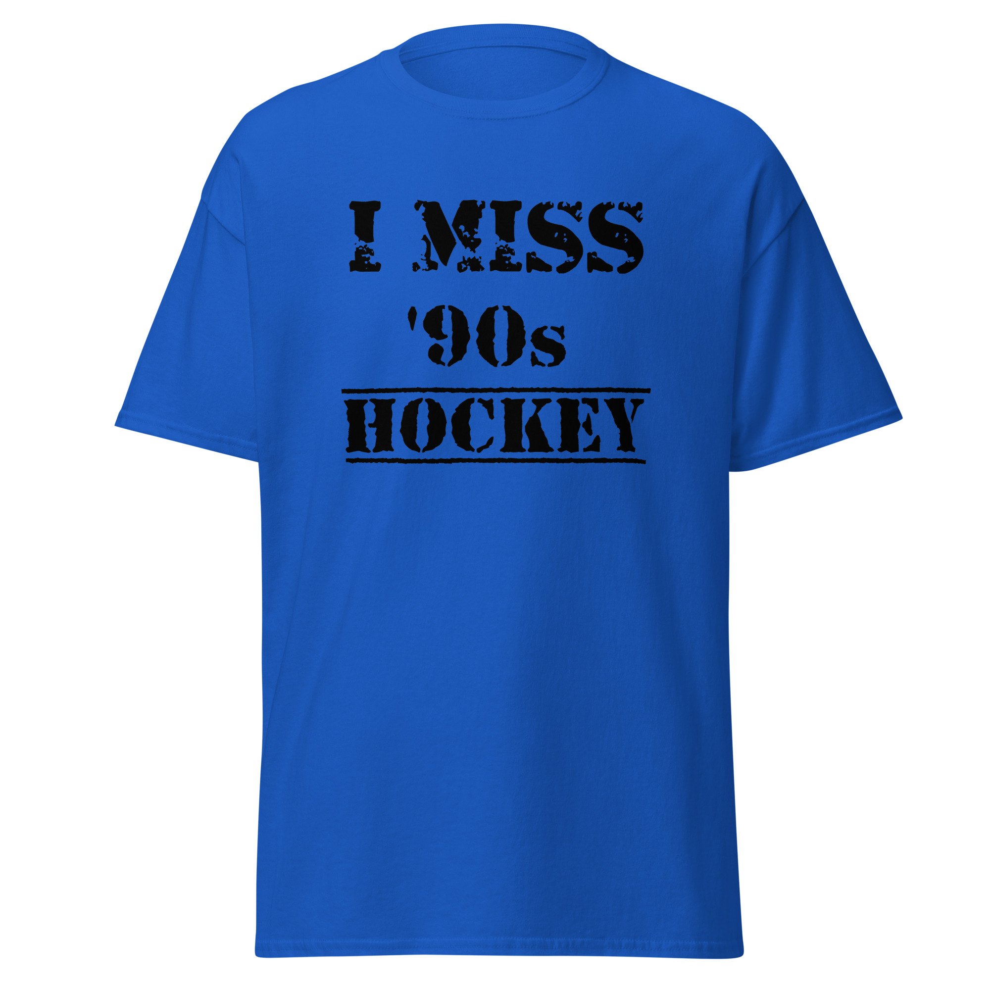 I MISS 90s HOCKEY Unisex classic tee - Image 3