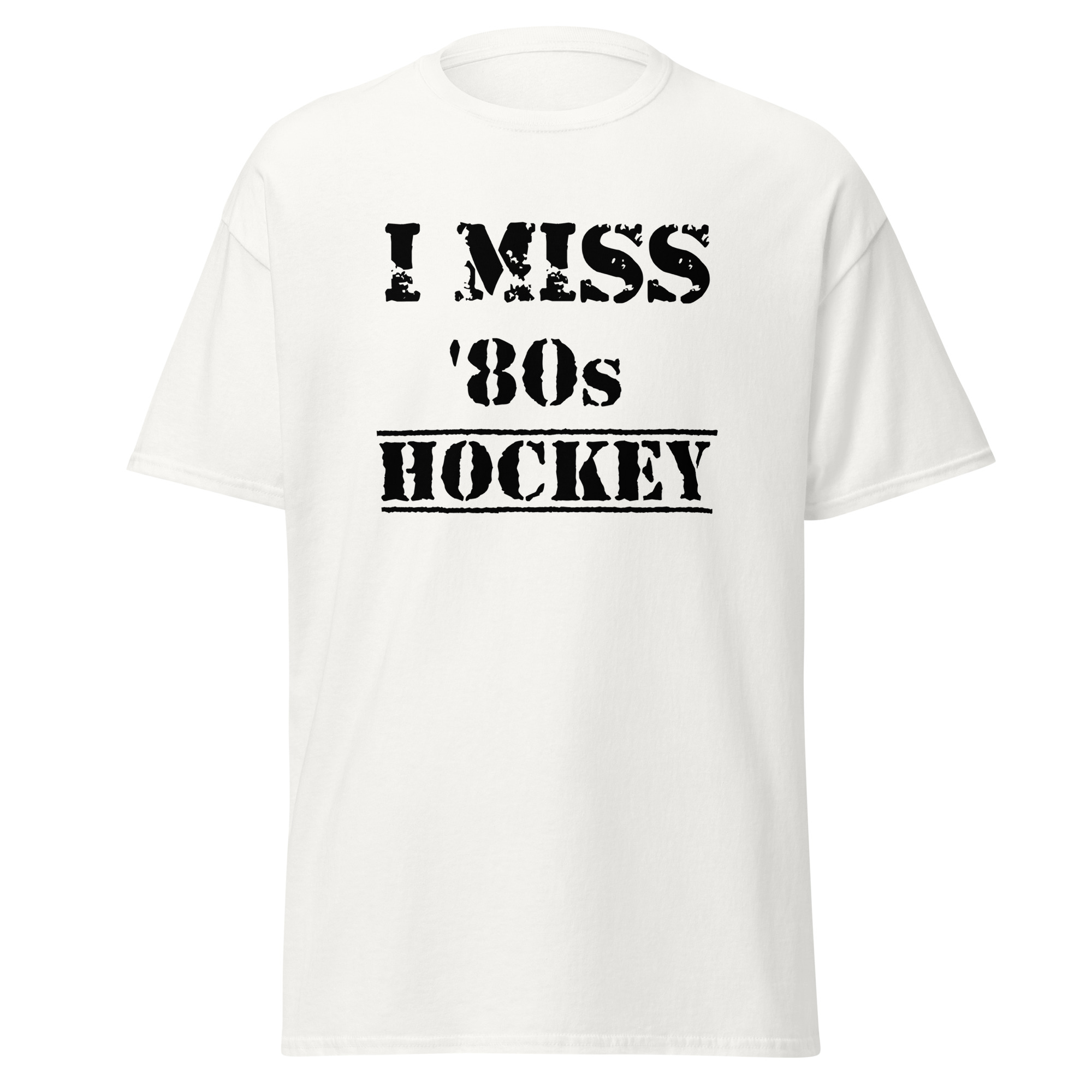 I MISS 80s HOCKEY Unisex classic tee - Image 12