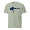HOCKEY Every Girl Has Goals (Blue & Yellow Edition) Unisex garment-dyed heavyweight t-shirt - Image 9