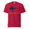 HOCKEY Every Girl Has Goals (Blue & Yellow Edition) Unisex garment-dyed heavyweight t-shirt - Image 2