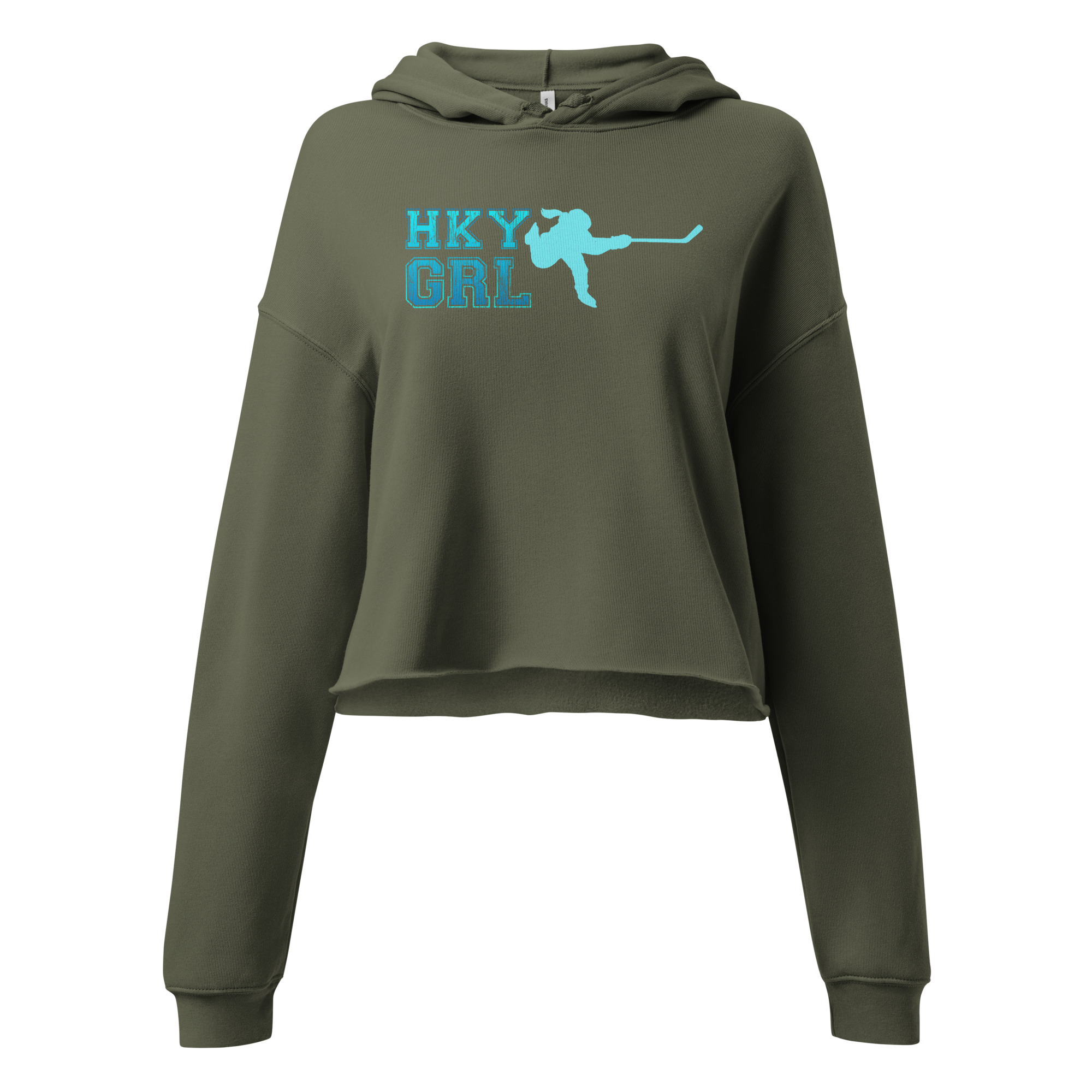 HKY GRL Crop Hoodie - Image 8