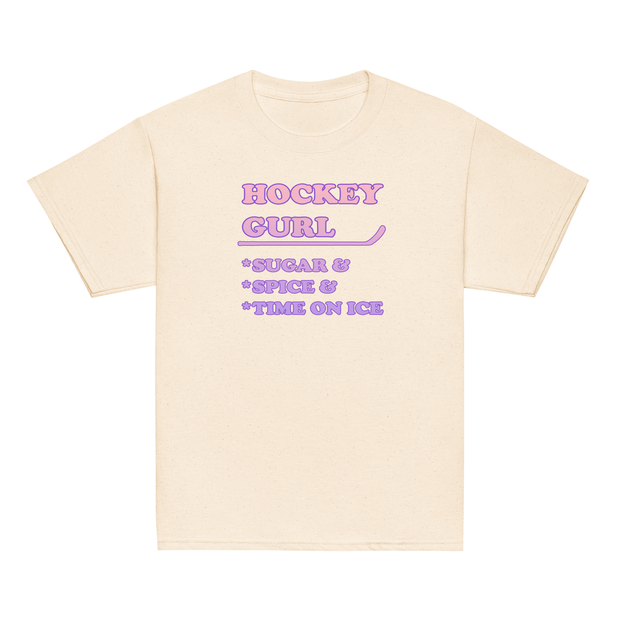HOCKEY GURL Sugar&Spice&TimeOnIce Youth classic tee - Image 8