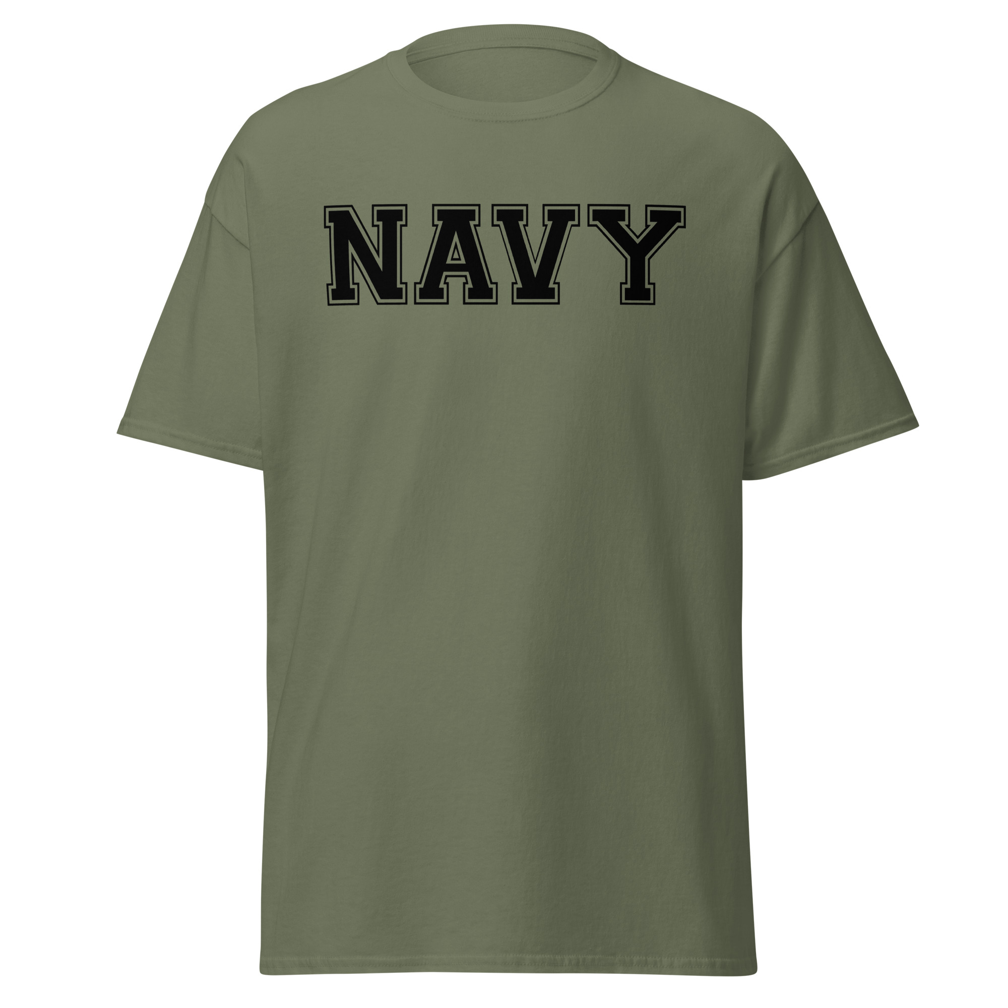 NAVY (varsity black) Unisex classic tee - Image 7