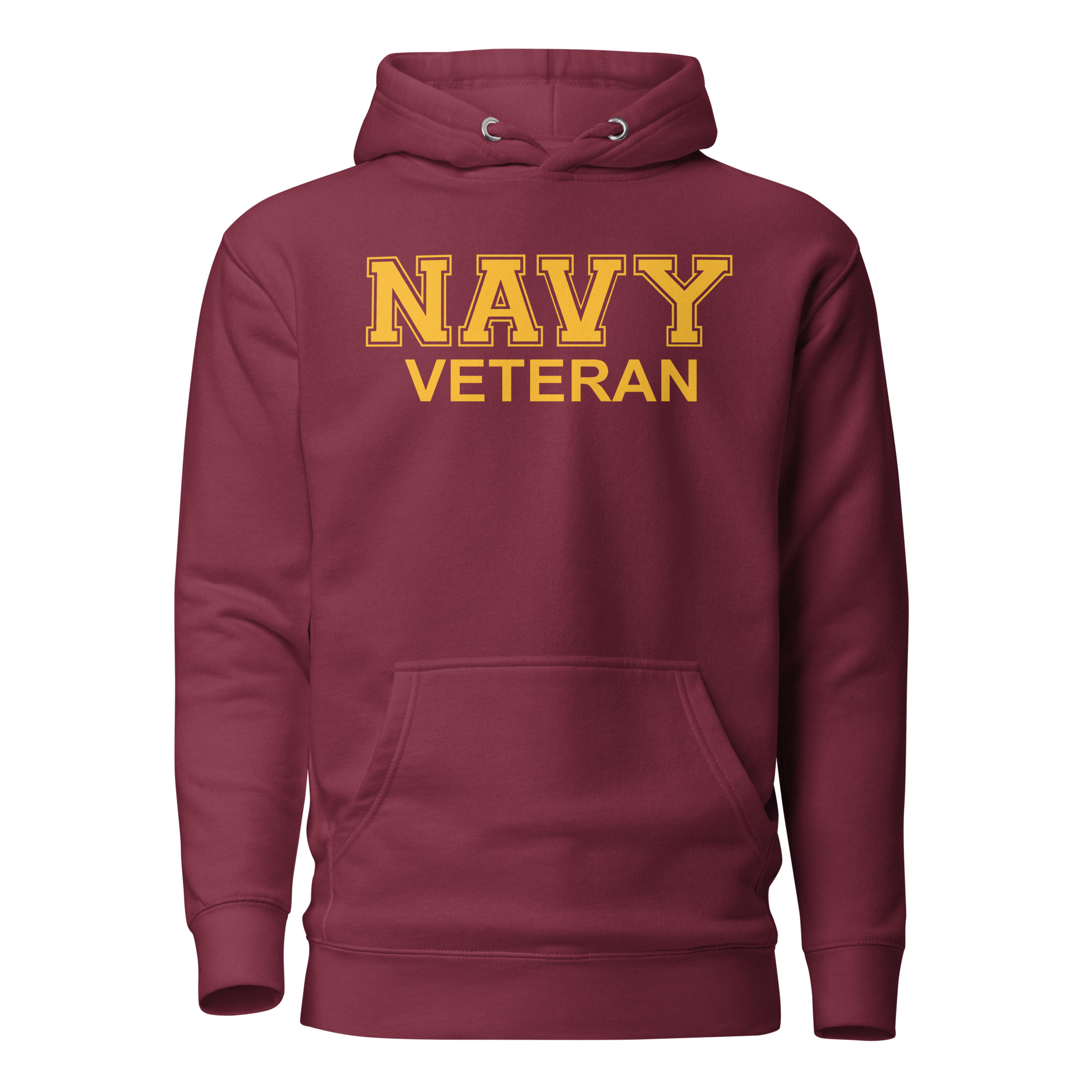 NAVY VETERAN (Yellow ) Unisex Hoodie - Image 5
