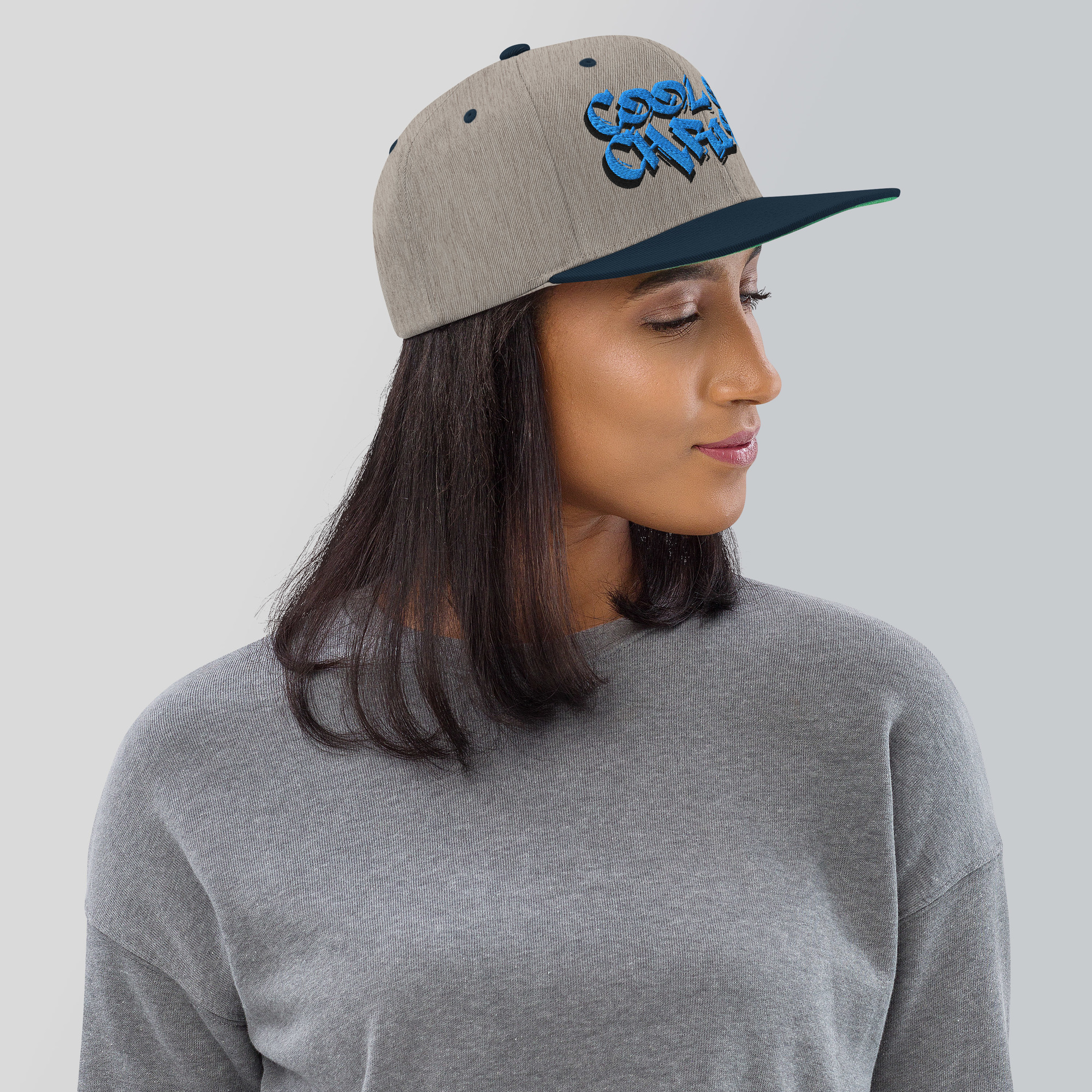 Cool On Christ Grafitti with Shadow Snapback Hat - Image 6