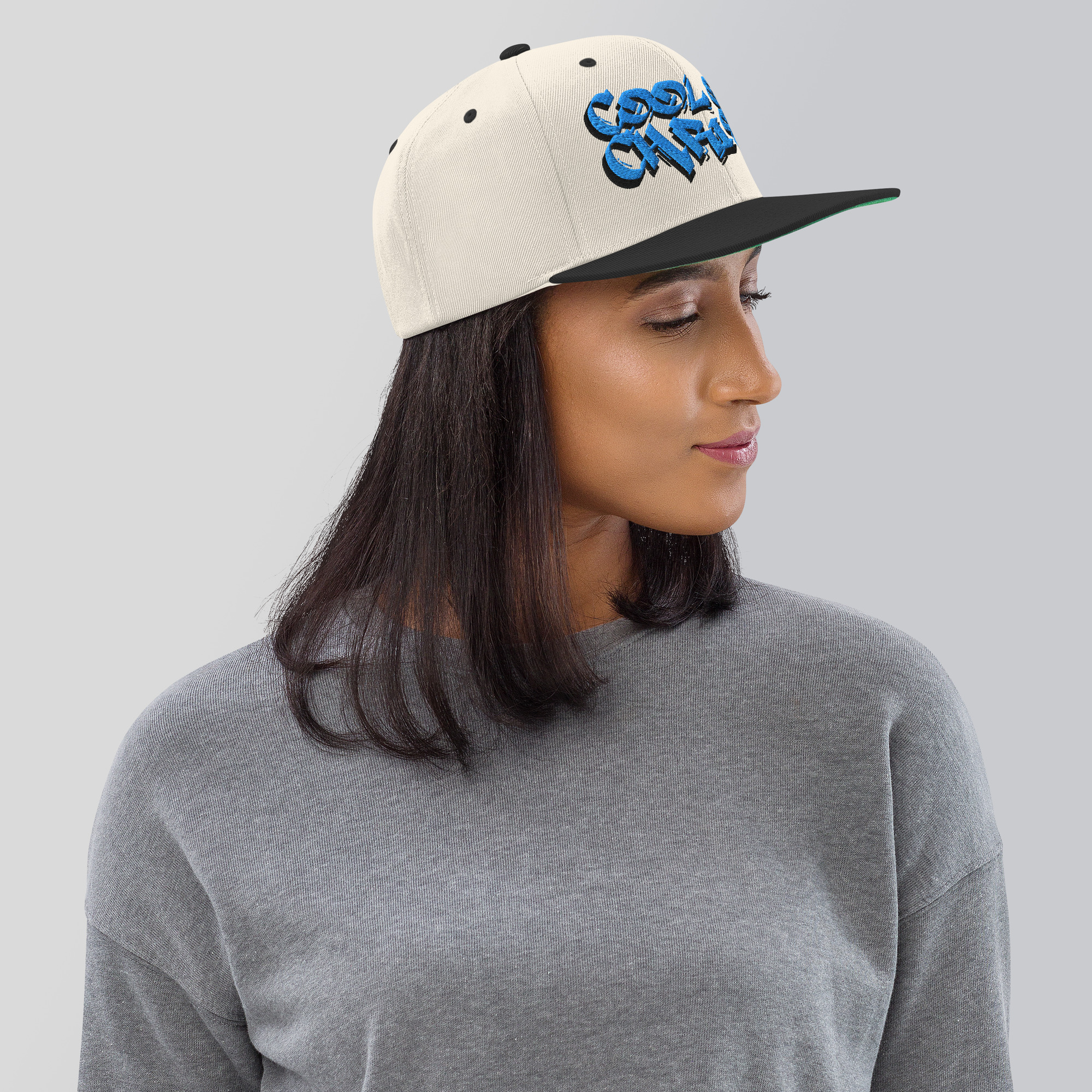 Cool On Christ Grafitti with Shadow Snapback Hat - Image 8