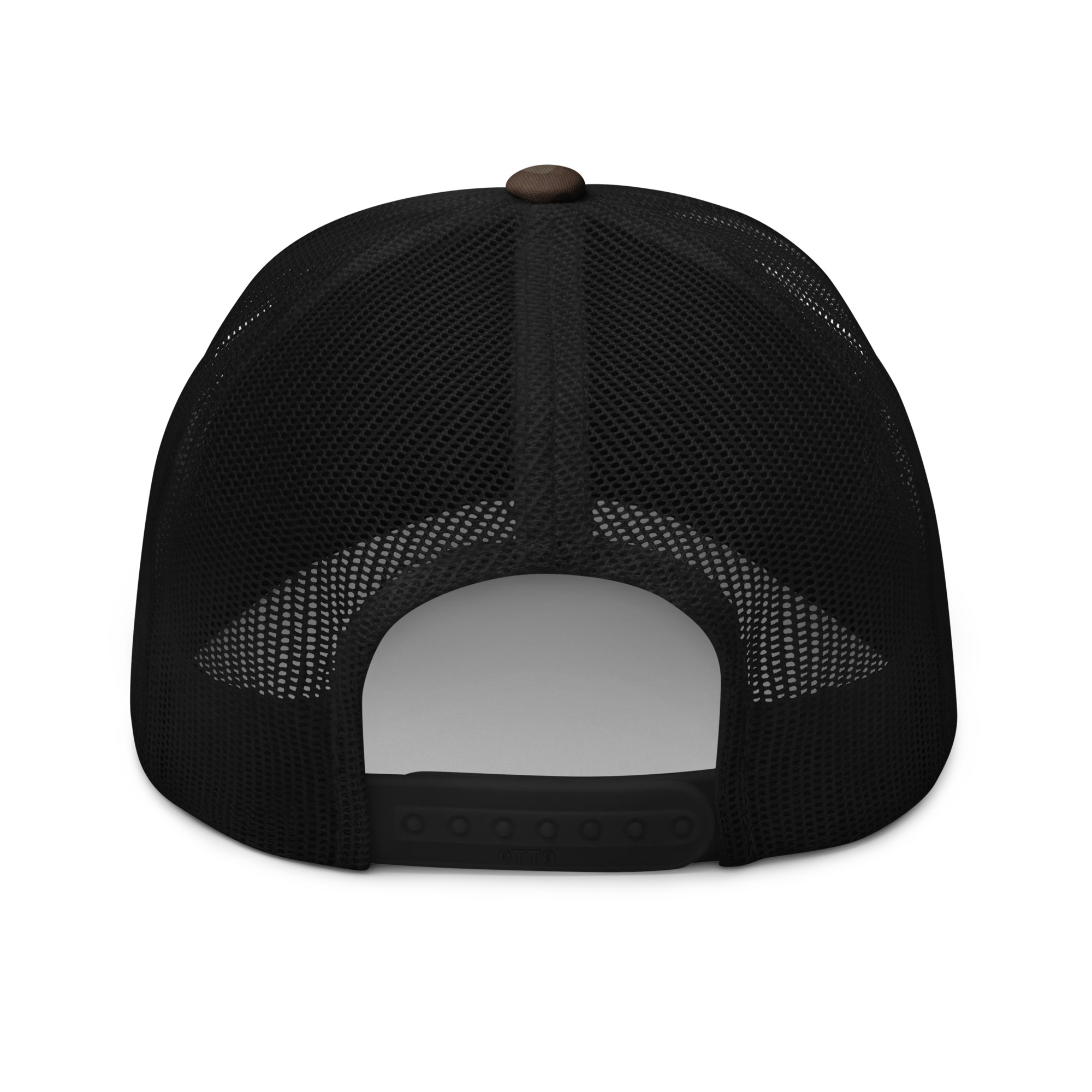 FIST & JIGGER (Black Logo) Camouflage trucker hat - Image 2