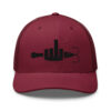 FINGER & JIGGER (Stylized Black) Trucker Cap - Image 20