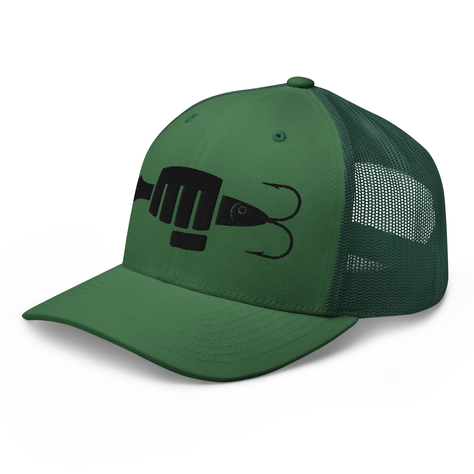FIST PUNCH & JIGGER (Stylized Black) Trucker Cap - Image 34