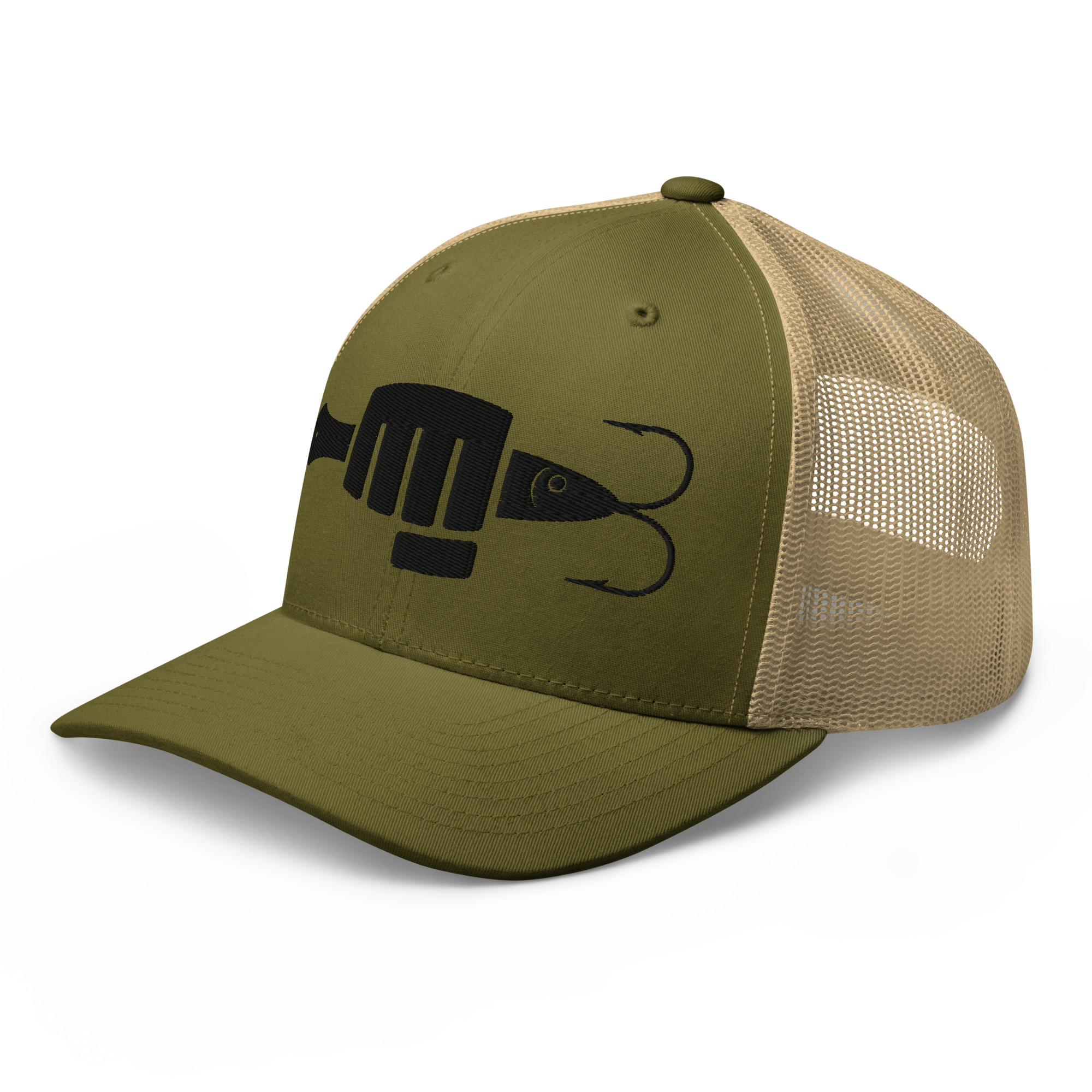 FIST PUNCH & JIGGER (Stylized Black) Trucker Cap - Image 54